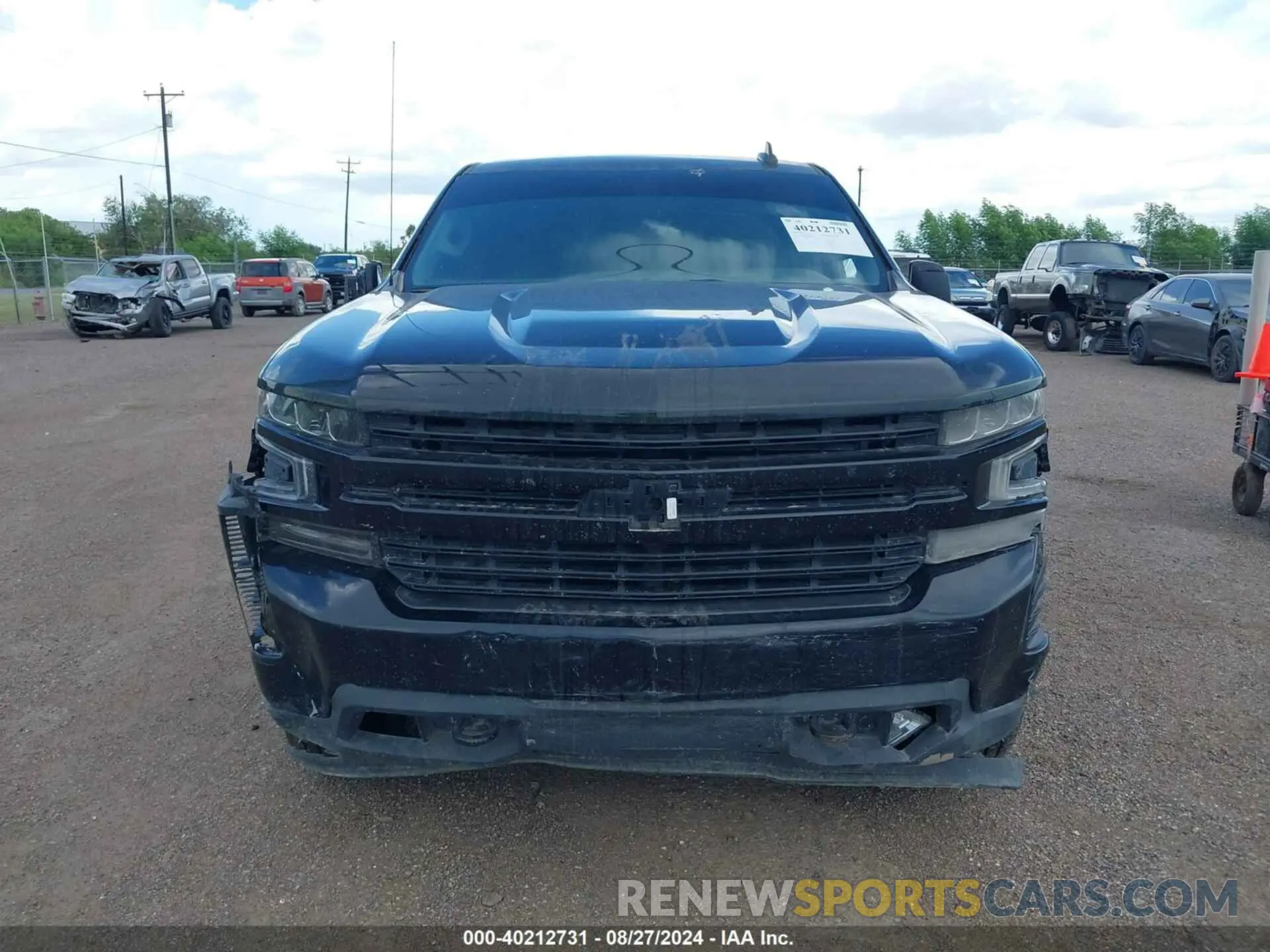 11 Фотография поврежденного автомобиля 3GCPWDED7MG154321 CHEVROLET SILVERADO 1500 2021