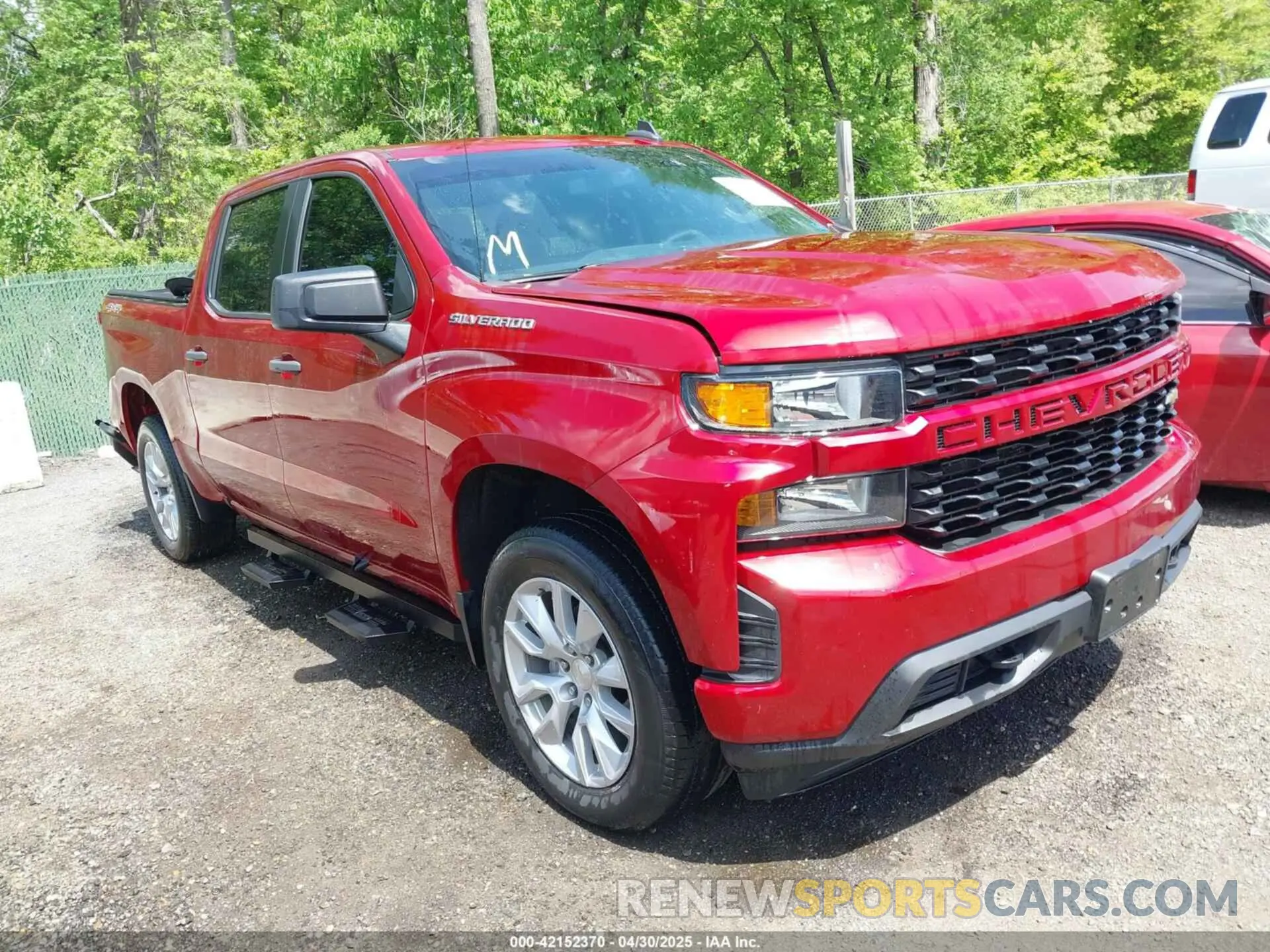 1 Фотография поврежденного автомобиля 3GCPYBEH6MG173072 CHEVROLET SILVERADO 1500 2021