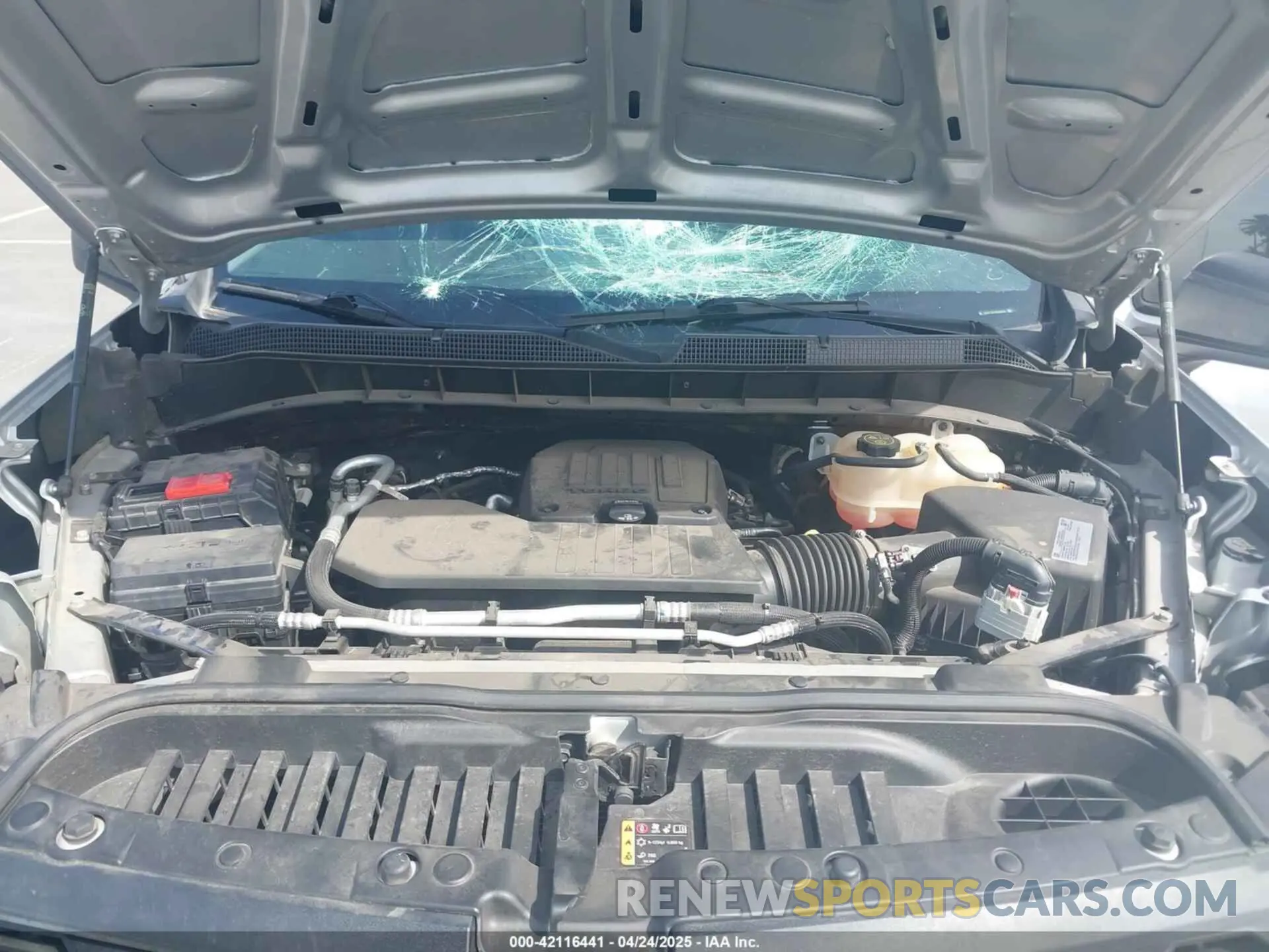10 Photograph of a damaged car 3GCPYBEK2MG346534 CHEVROLET SILVERADO 1500 2021
