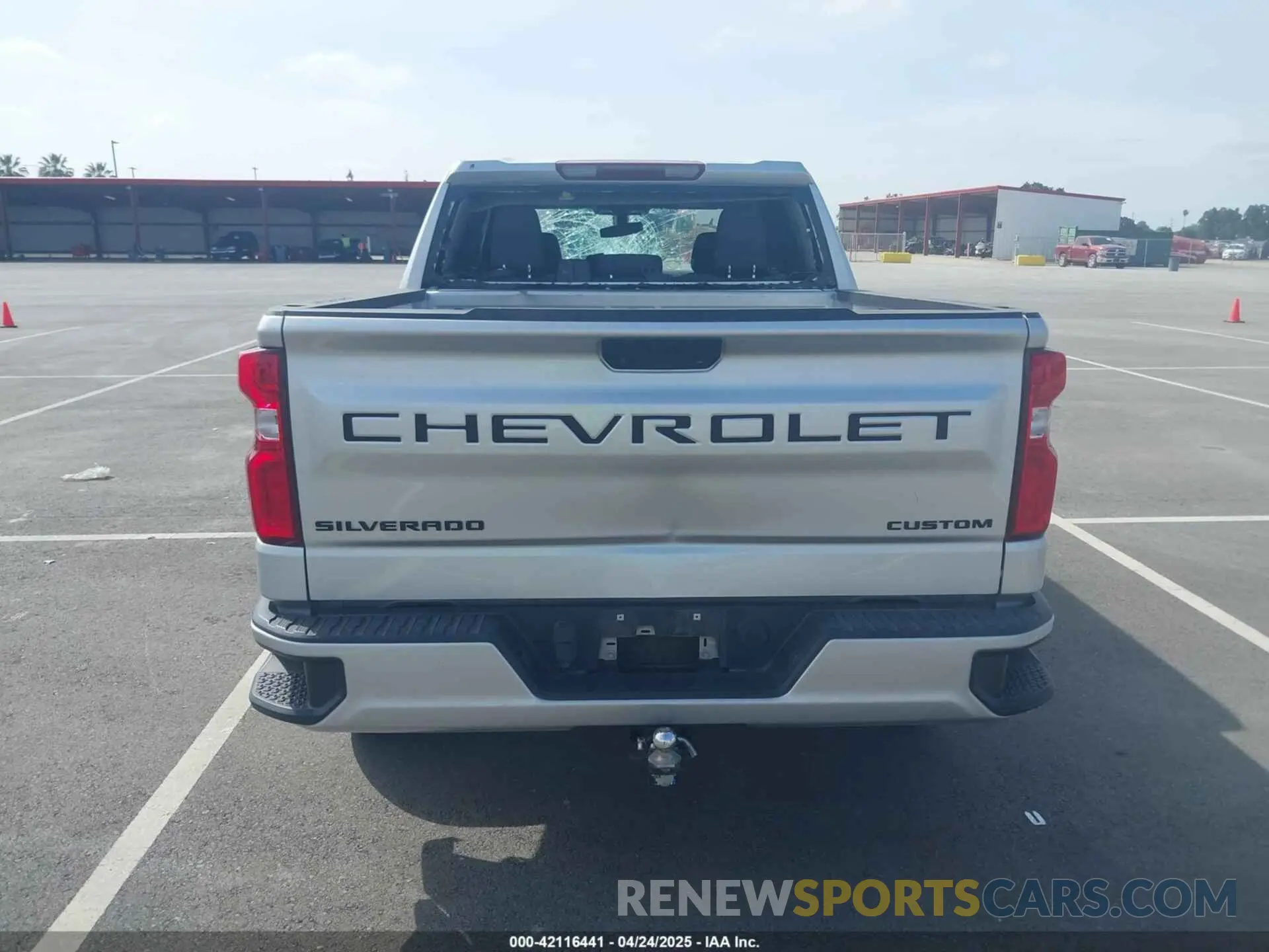 16 Photograph of a damaged car 3GCPYBEK2MG346534 CHEVROLET SILVERADO 1500 2021