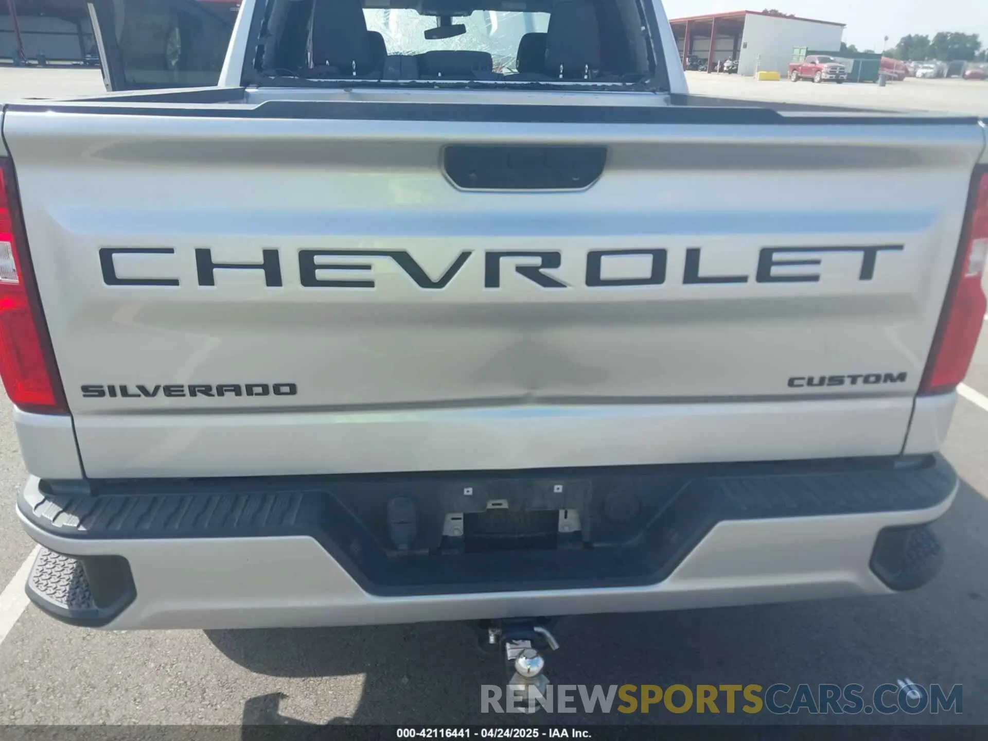 6 Photograph of a damaged car 3GCPYBEK2MG346534 CHEVROLET SILVERADO 1500 2021