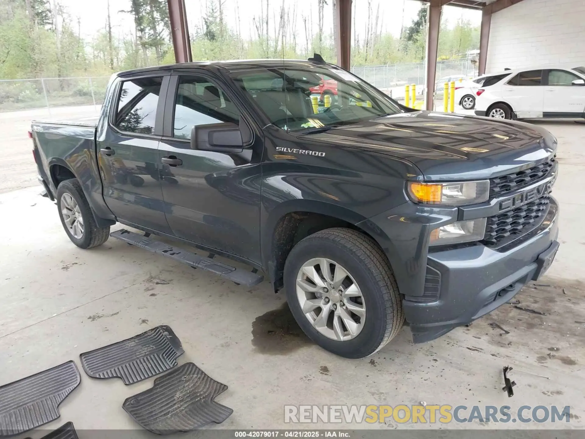 1 Фотография поврежденного автомобиля 3GCPYBEK4MG162700 CHEVROLET SILVERADO 1500 2021