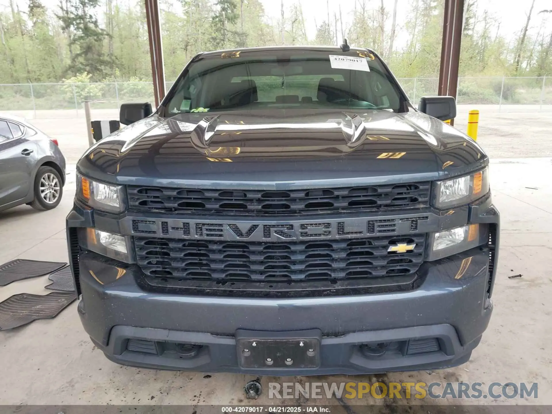 12 Фотография поврежденного автомобиля 3GCPYBEK4MG162700 CHEVROLET SILVERADO 1500 2021