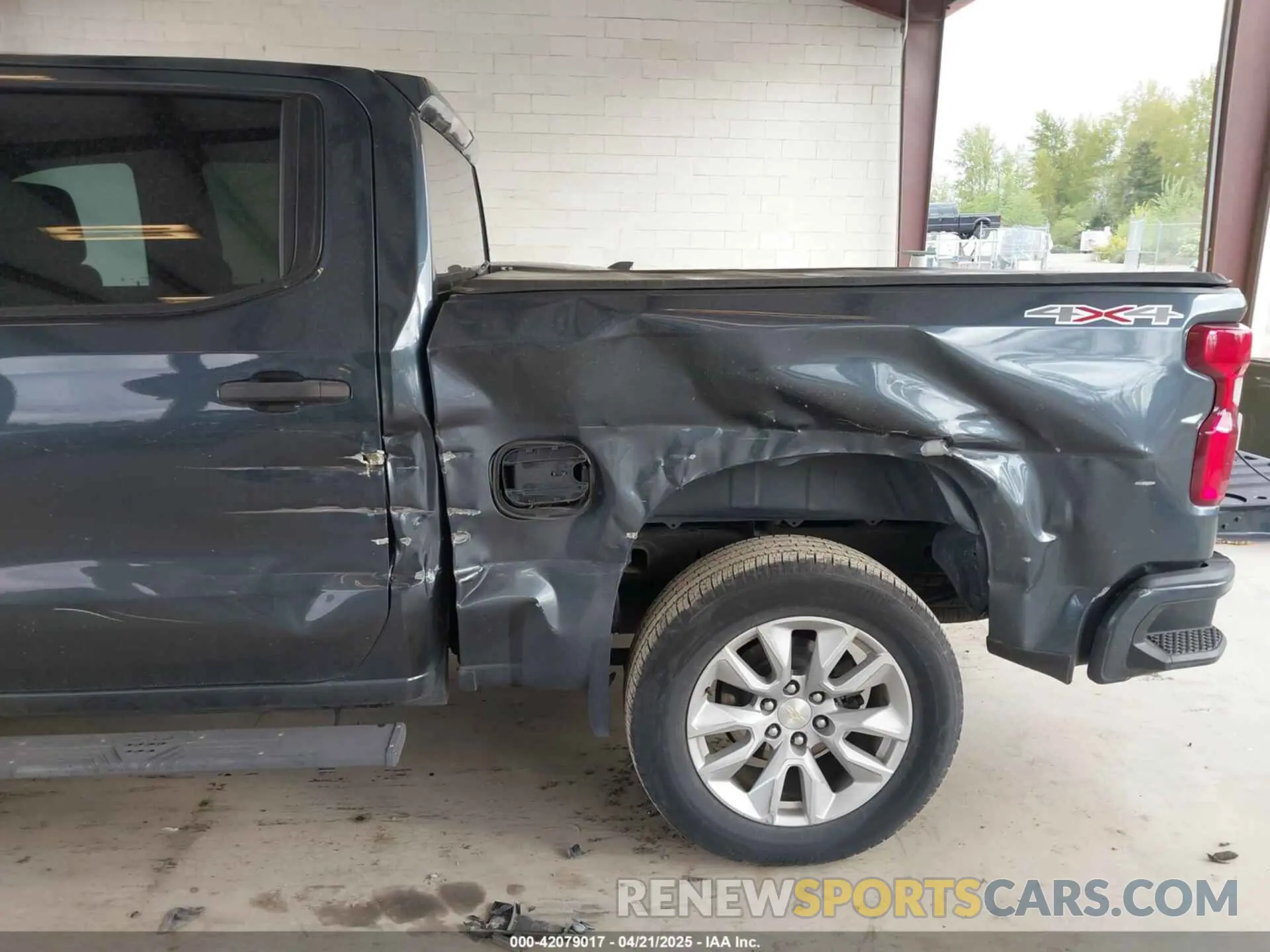 6 Фотография поврежденного автомобиля 3GCPYBEK4MG162700 CHEVROLET SILVERADO 1500 2021