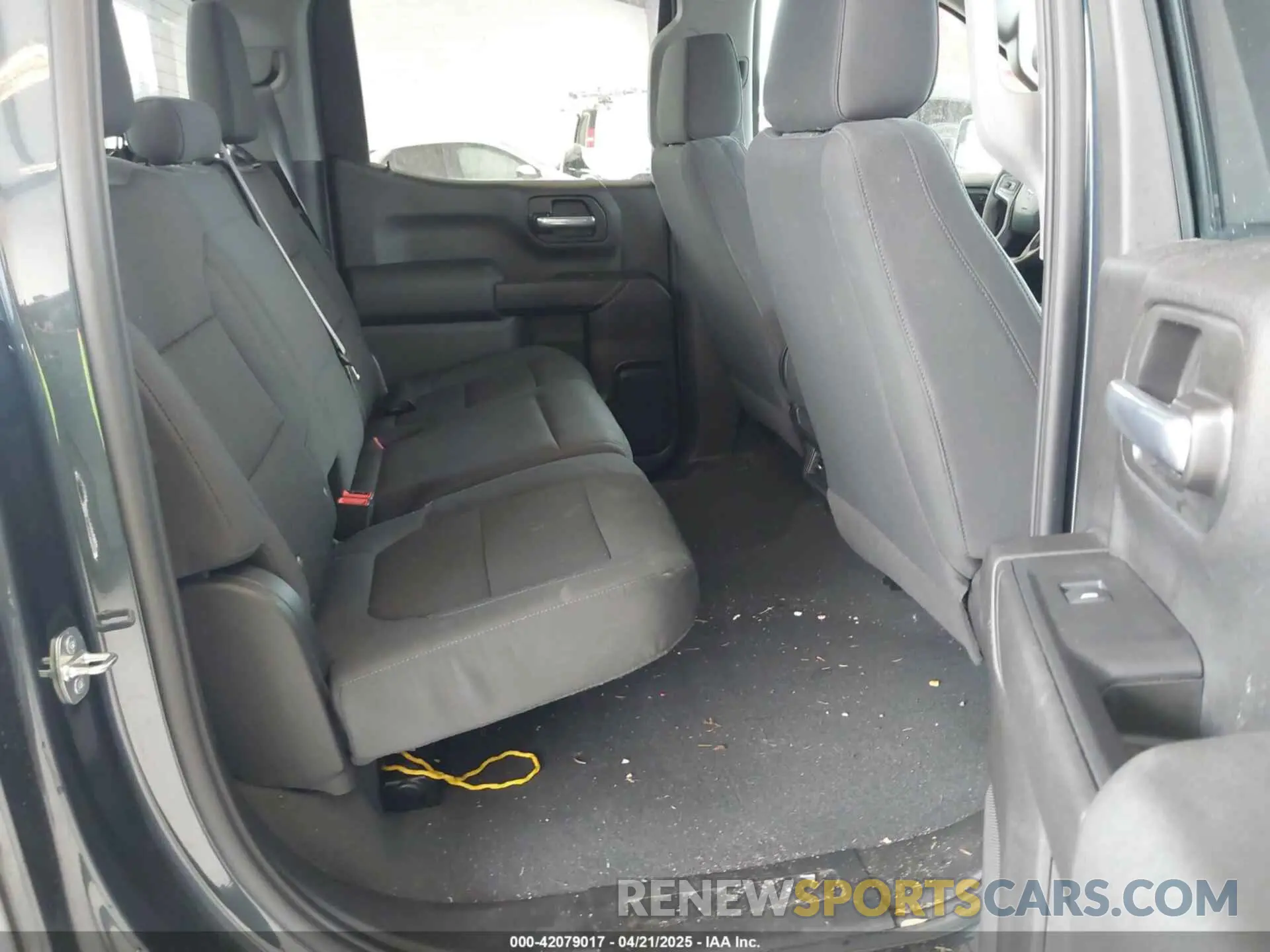 8 Фотография поврежденного автомобиля 3GCPYBEK4MG162700 CHEVROLET SILVERADO 1500 2021
