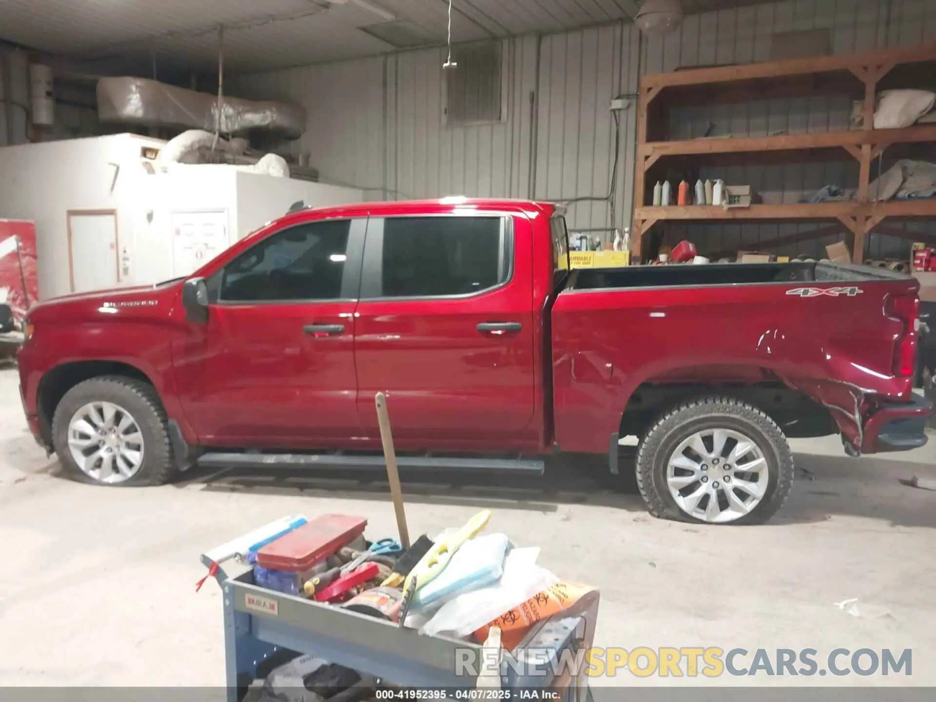15 Photograph of a damaged car 3GCPYBEK5MG240238 CHEVROLET SILVERADO 1500 2021