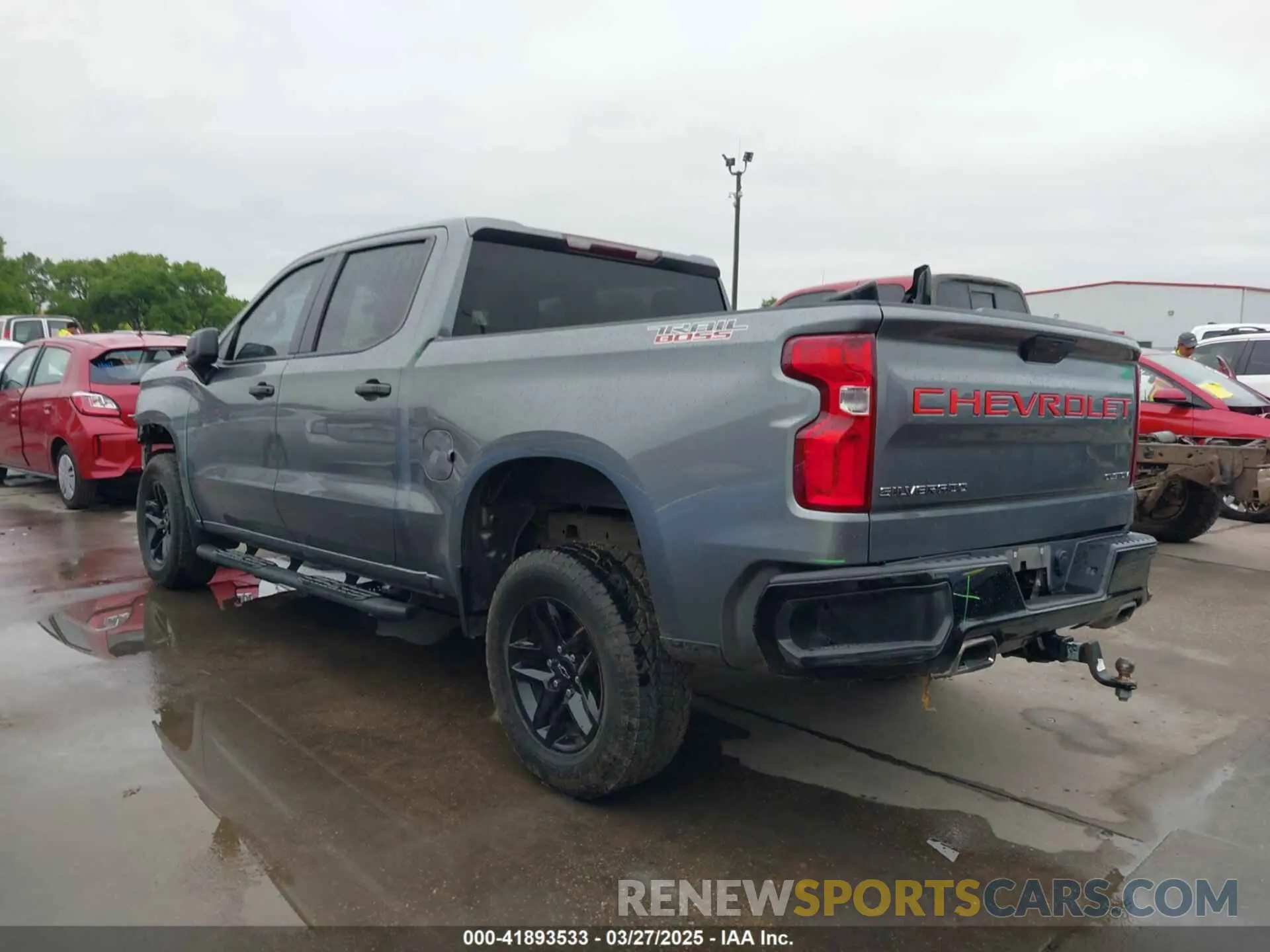 14 Фотография поврежденного автомобиля 3GCPYCEF3MG216741 CHEVROLET SILVERADO 1500 2021