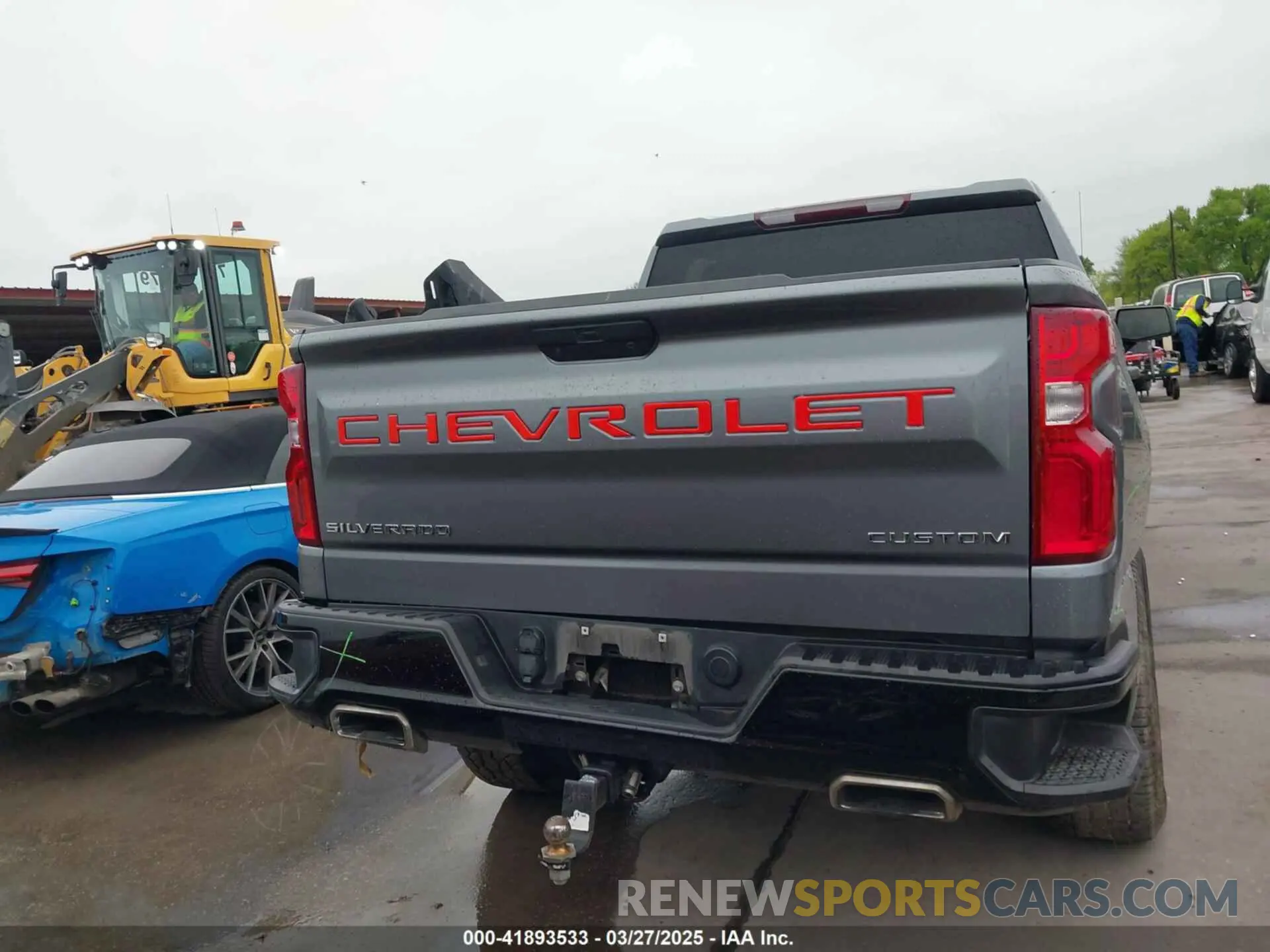 16 Фотография поврежденного автомобиля 3GCPYCEF3MG216741 CHEVROLET SILVERADO 1500 2021