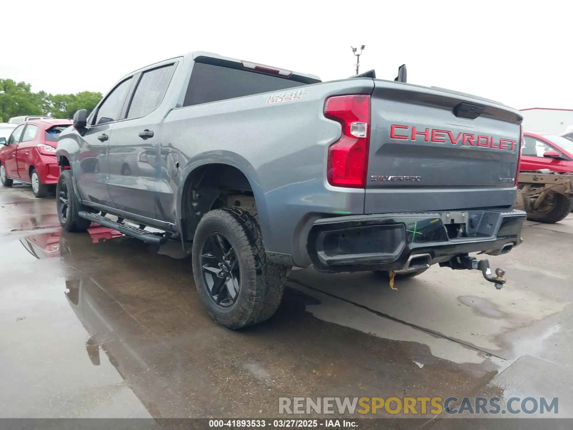 3 Фотография поврежденного автомобиля 3GCPYCEF3MG216741 CHEVROLET SILVERADO 1500 2021