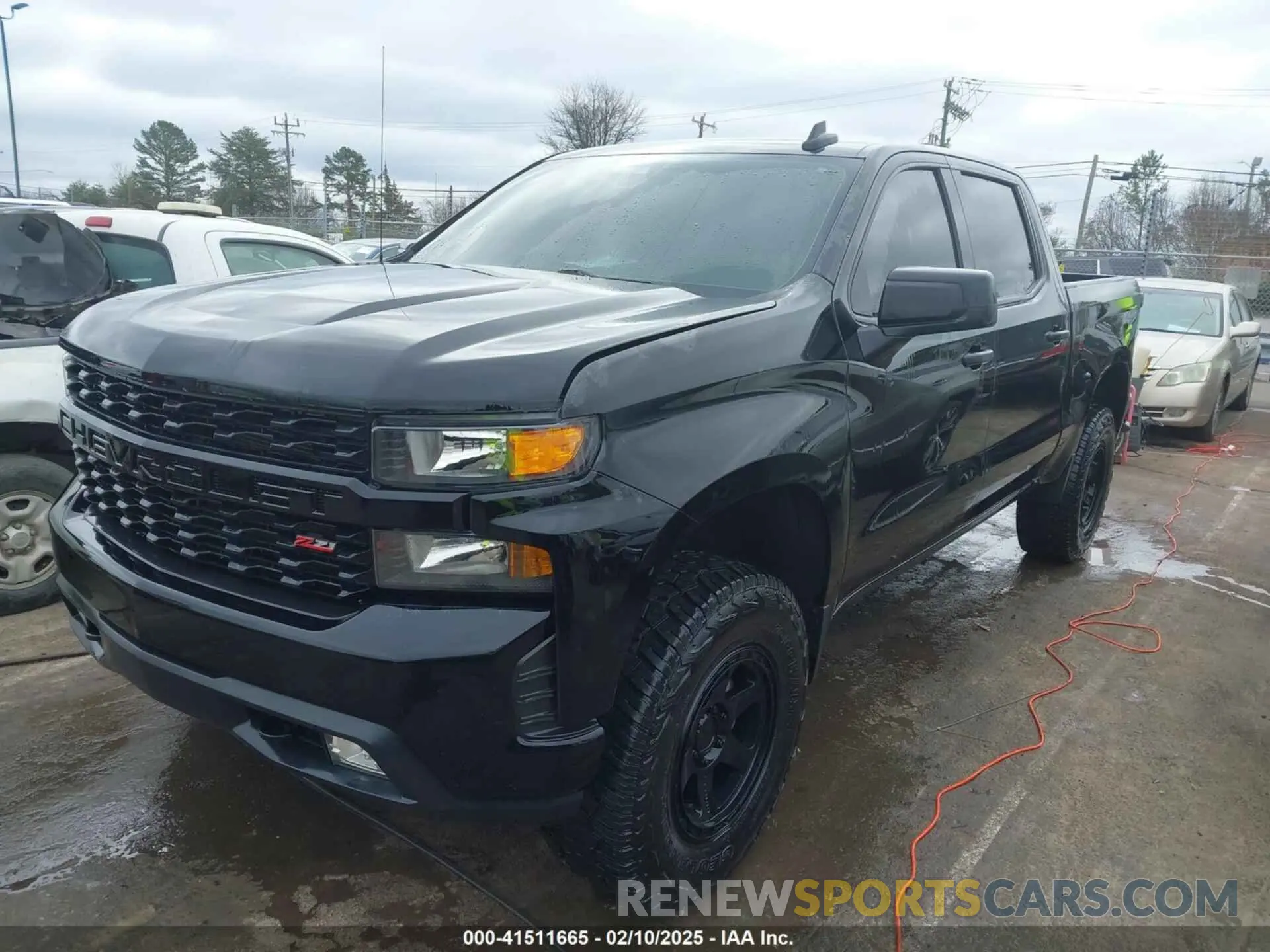 2 Фотография поврежденного автомобиля 3GCPYCEF8MG344926 CHEVROLET SILVERADO 1500 2021