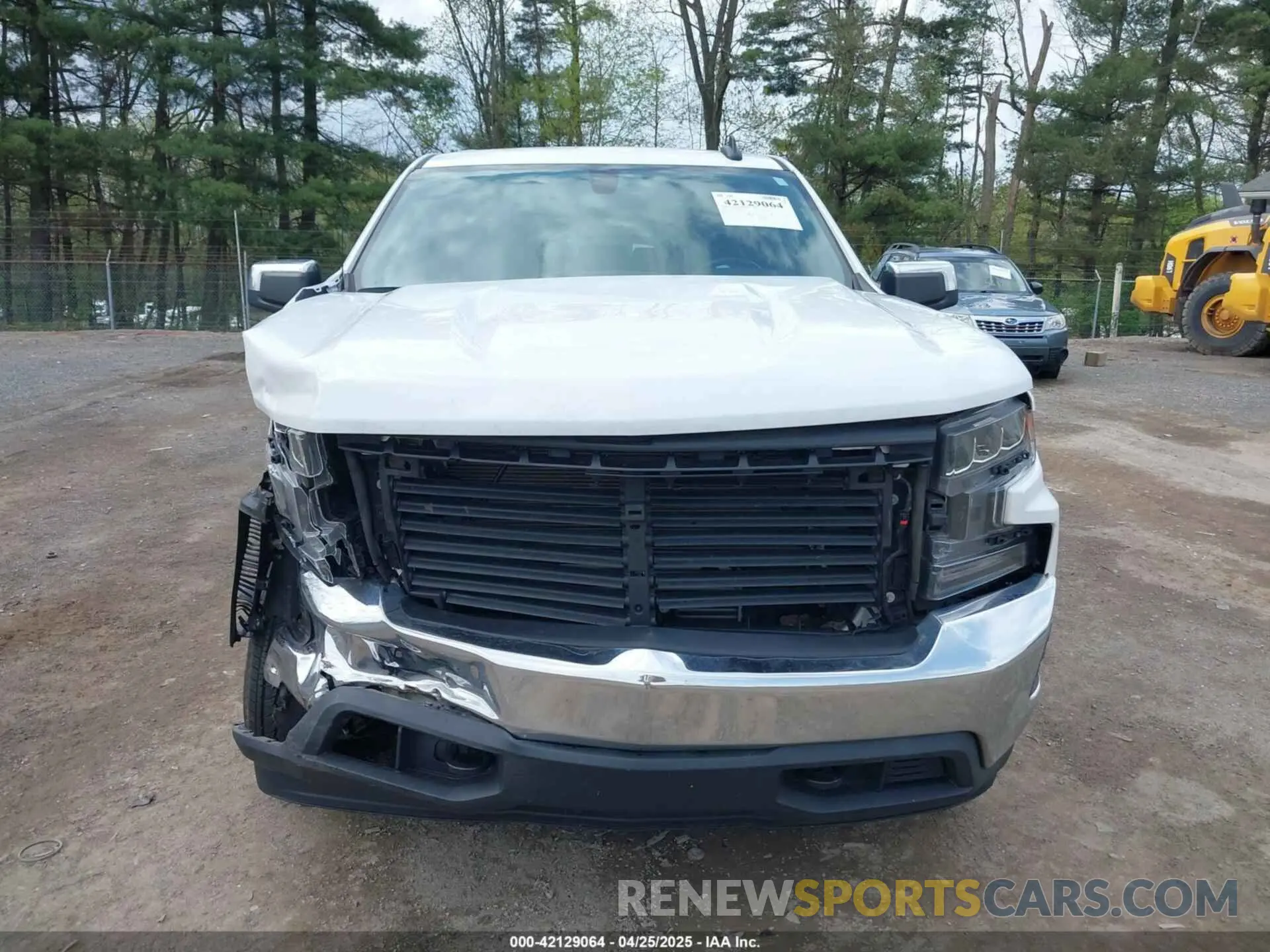 12 Фотография поврежденного автомобиля 3GCPYDEK0MG411876 CHEVROLET SILVERADO 1500 2021