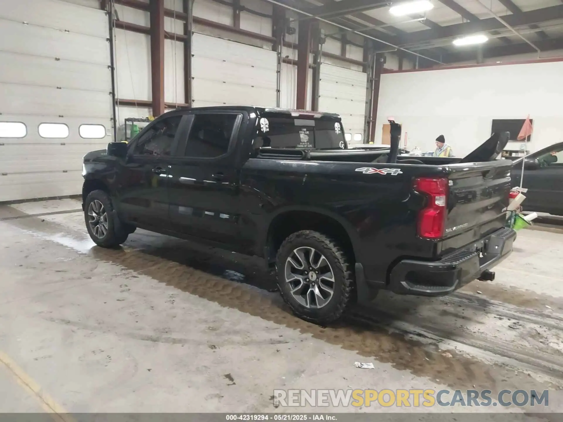 3 Photograph of a damaged car 3GCPYEEK9MG279819 CHEVROLET SILVERADO 1500 2021