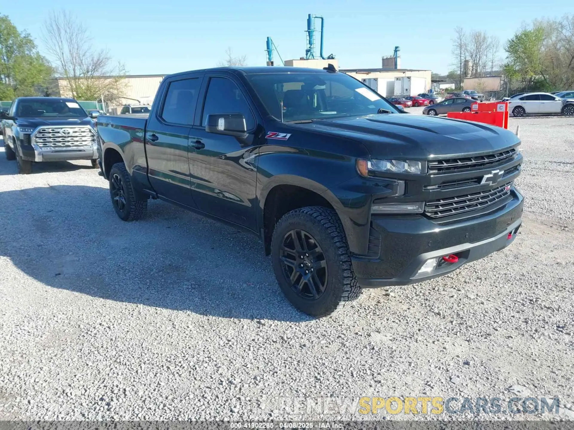 1 Фотография поврежденного автомобиля 3GCPYFED0MG321799 CHEVROLET SILVERADO 1500 2021