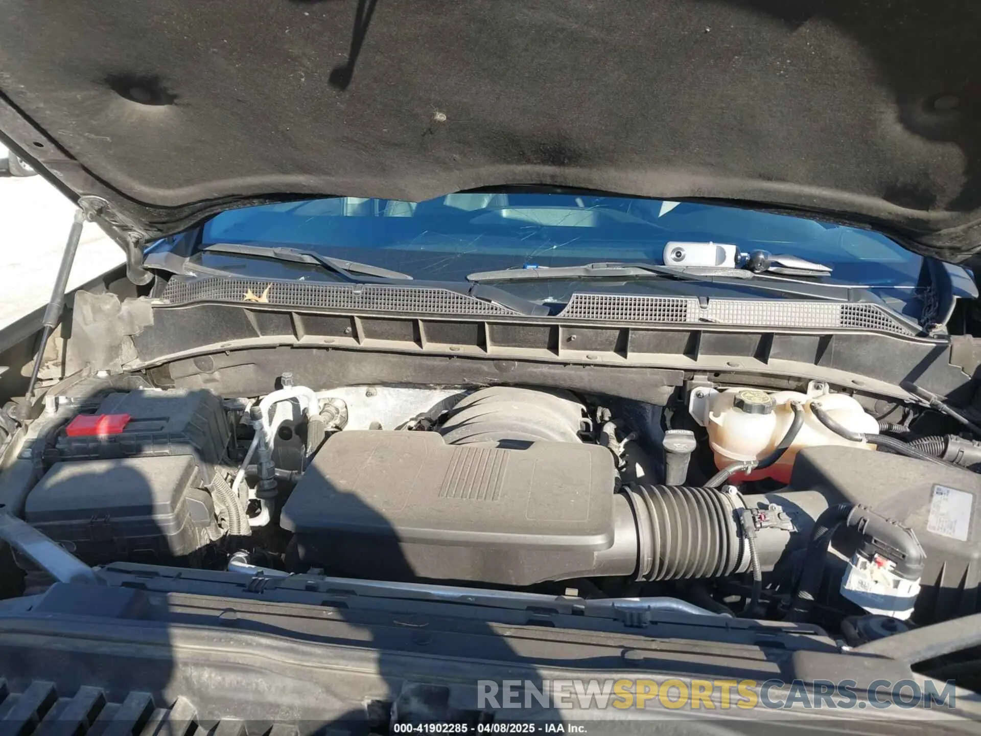 10 Фотография поврежденного автомобиля 3GCPYFED0MG321799 CHEVROLET SILVERADO 1500 2021