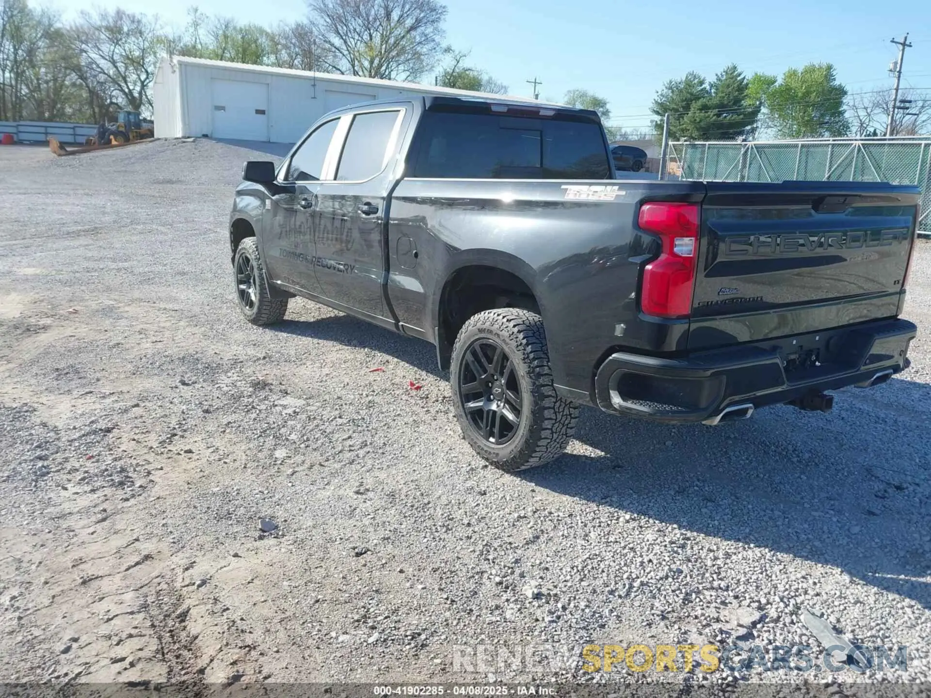 3 Фотография поврежденного автомобиля 3GCPYFED0MG321799 CHEVROLET SILVERADO 1500 2021