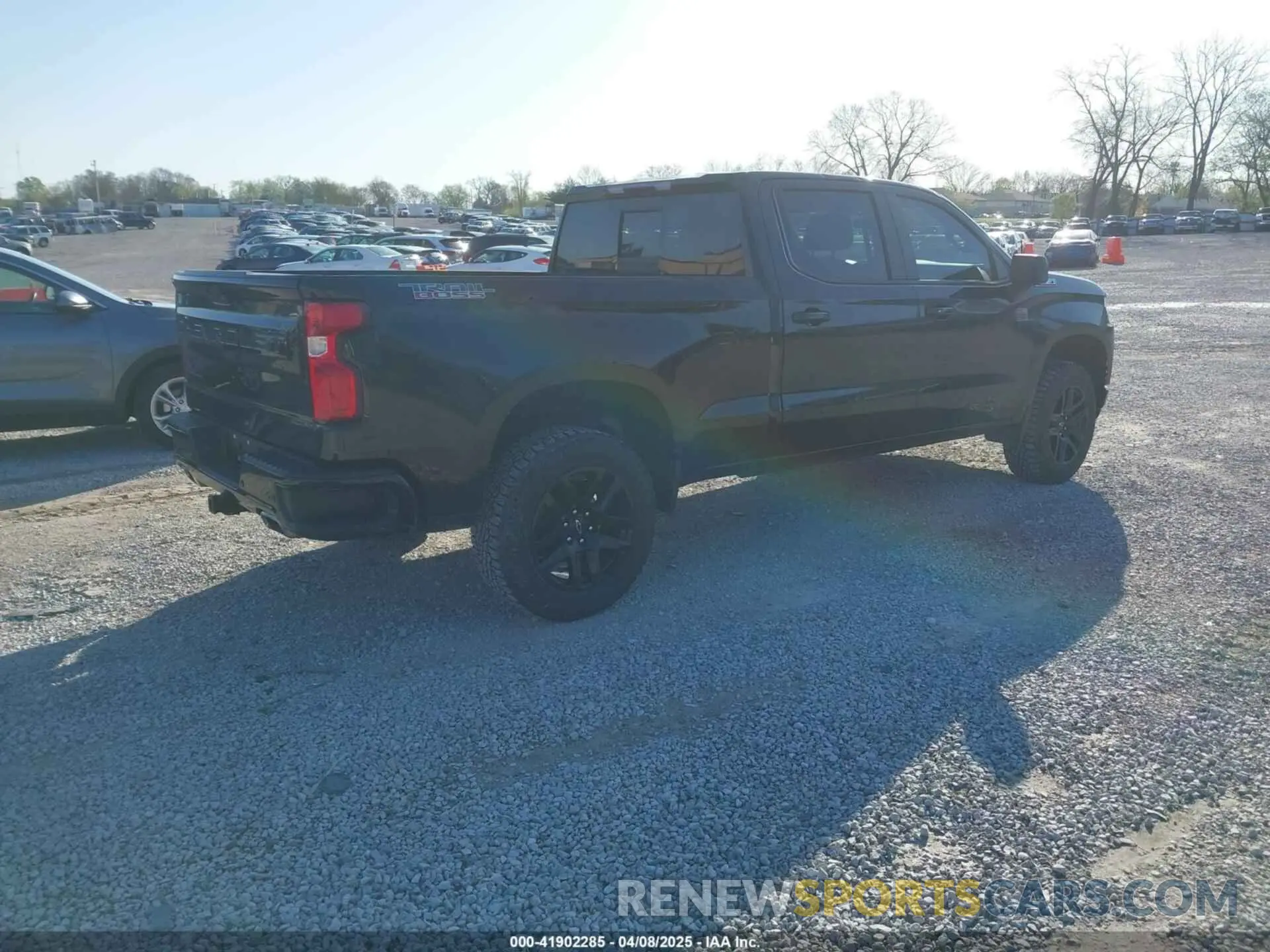 4 Фотография поврежденного автомобиля 3GCPYFED0MG321799 CHEVROLET SILVERADO 1500 2021