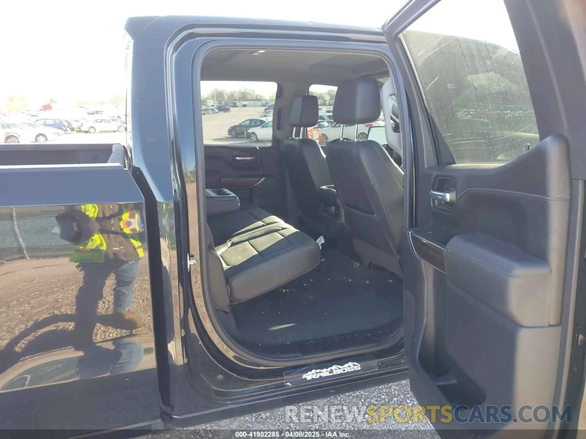8 Фотография поврежденного автомобиля 3GCPYFED0MG321799 CHEVROLET SILVERADO 1500 2021