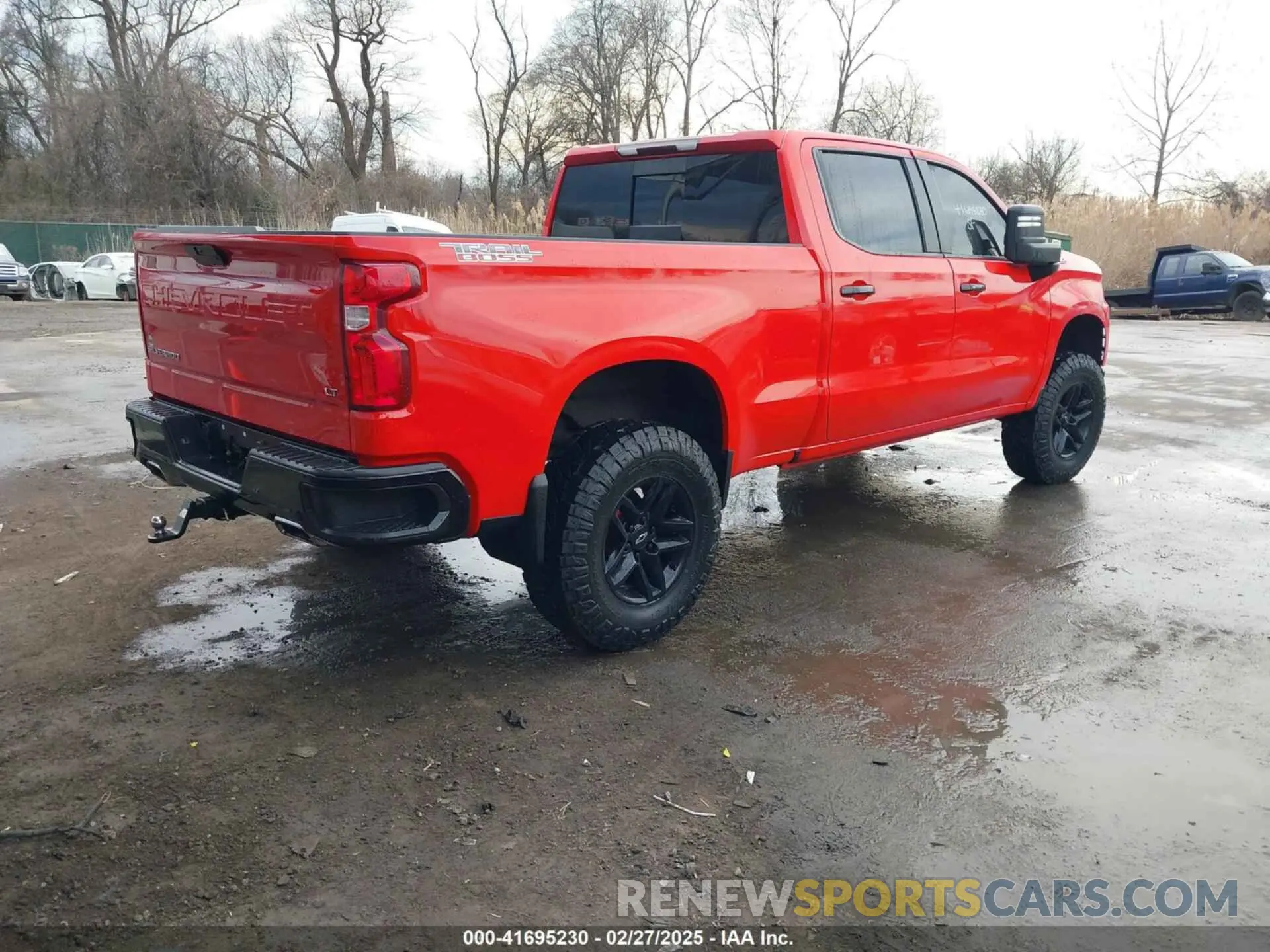 4 Photograph of a damaged car 3GCPYFED3MG246645 CHEVROLET SILVERADO 1500 2021