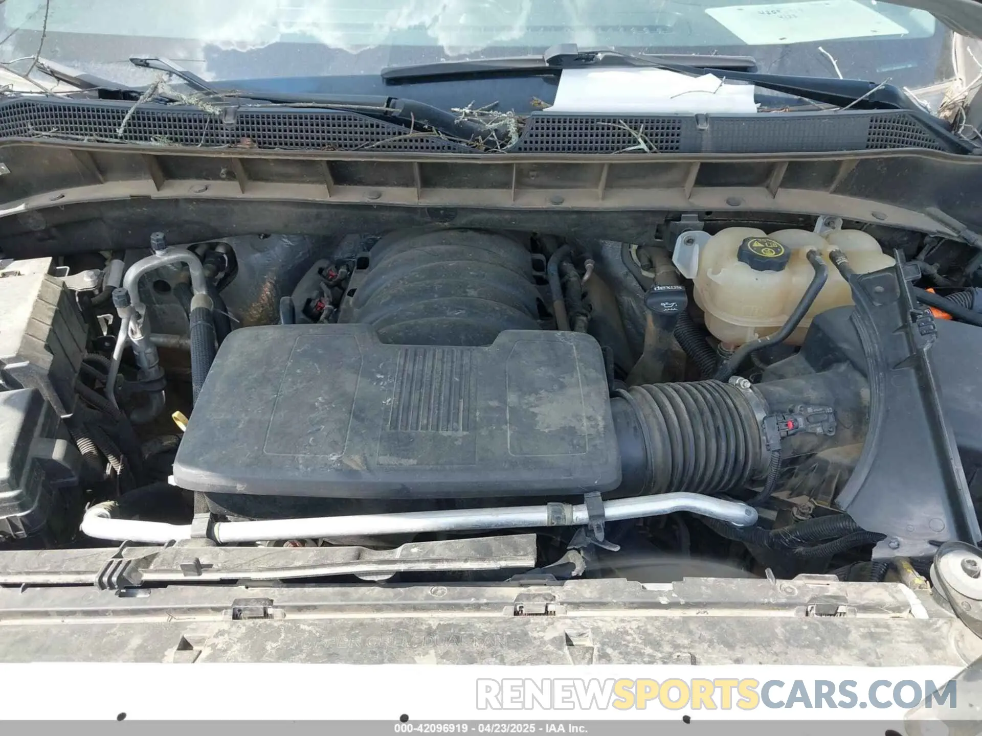 10 Фотография поврежденного автомобиля 3GCPYFED6MG165901 CHEVROLET SILVERADO 1500 2021