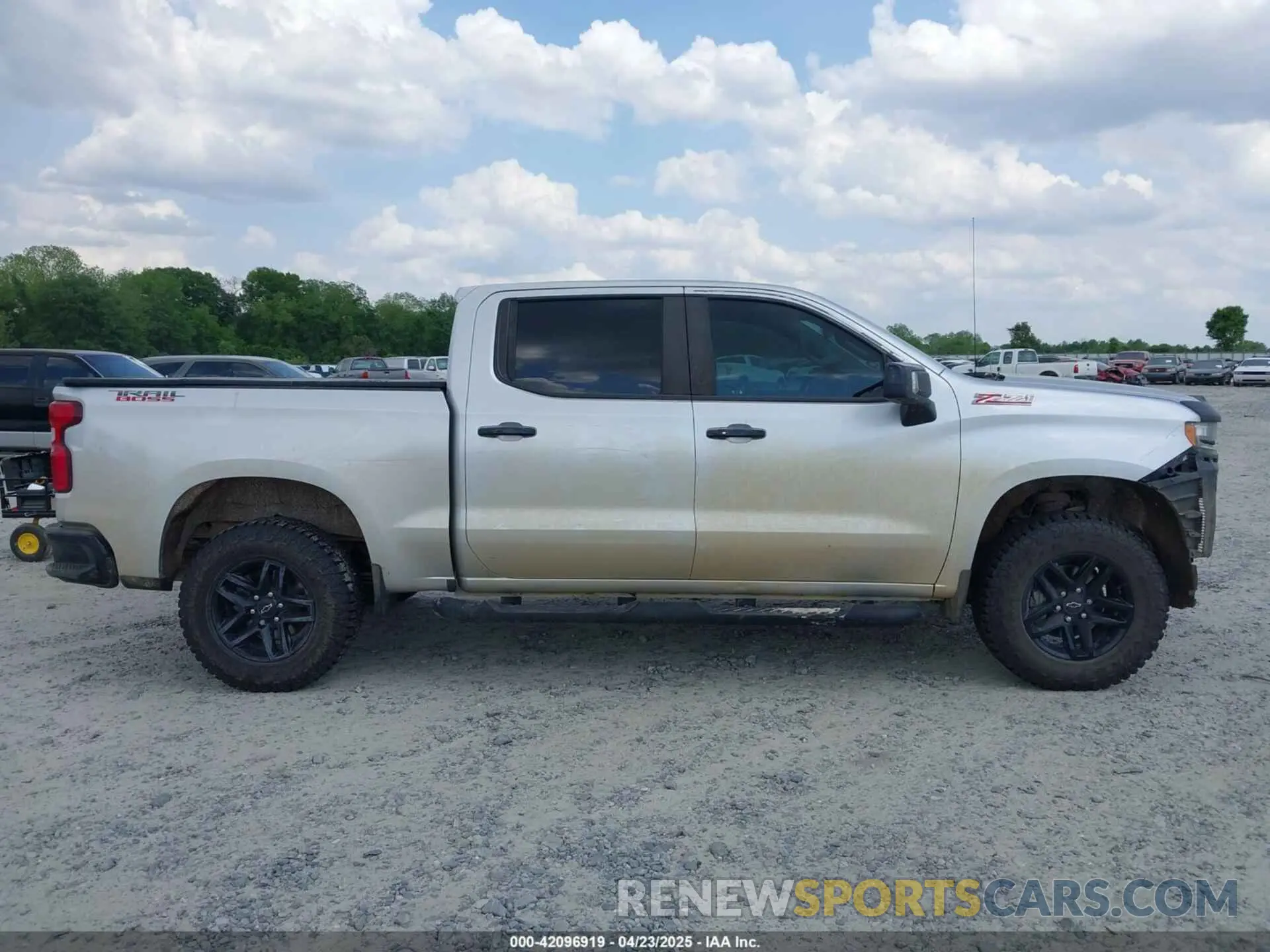 13 Фотография поврежденного автомобиля 3GCPYFED6MG165901 CHEVROLET SILVERADO 1500 2021