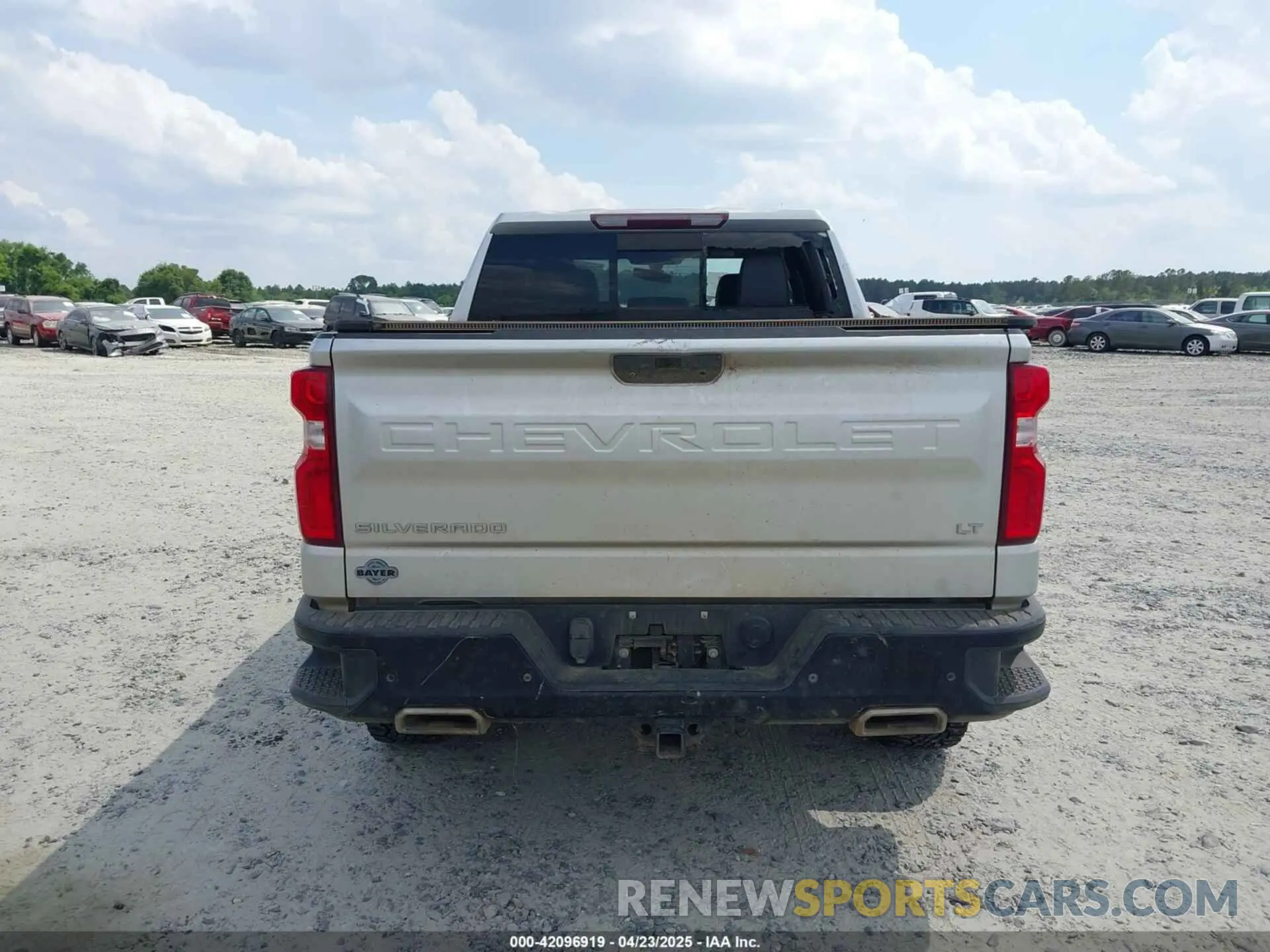 16 Фотография поврежденного автомобиля 3GCPYFED6MG165901 CHEVROLET SILVERADO 1500 2021