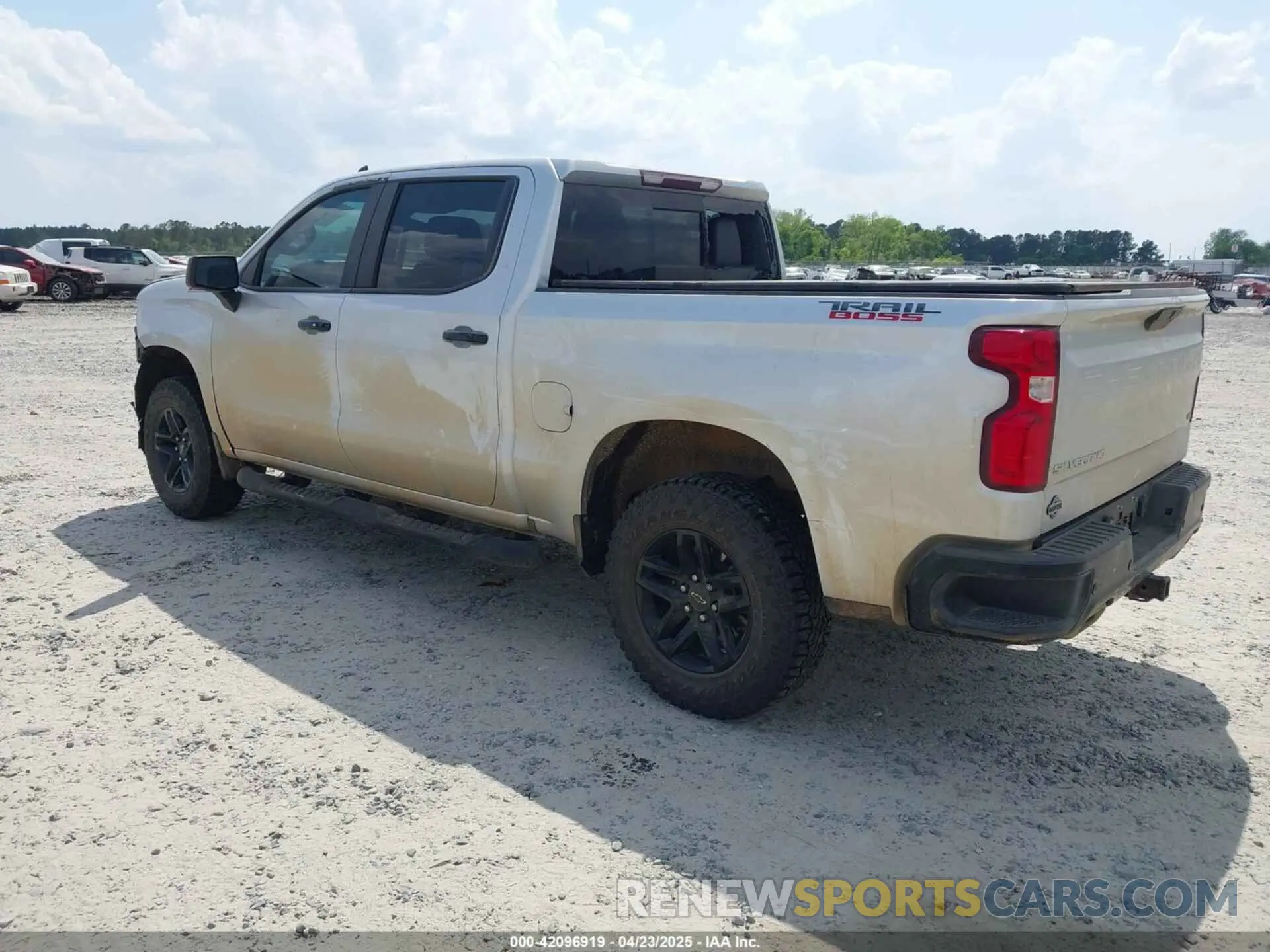 3 Фотография поврежденного автомобиля 3GCPYFED6MG165901 CHEVROLET SILVERADO 1500 2021