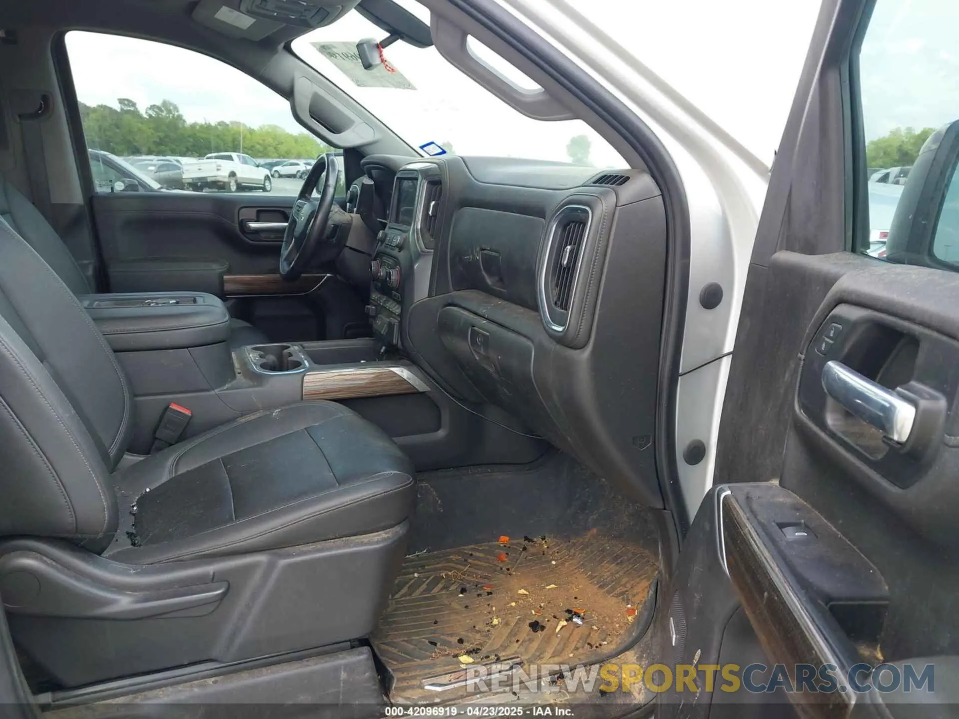 5 Фотография поврежденного автомобиля 3GCPYFED6MG165901 CHEVROLET SILVERADO 1500 2021