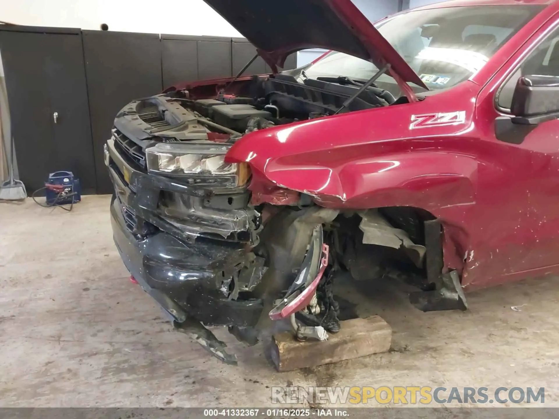 6 Photograph of a damaged car 3GCPYFED6MG252097 CHEVROLET SILVERADO 1500 2021