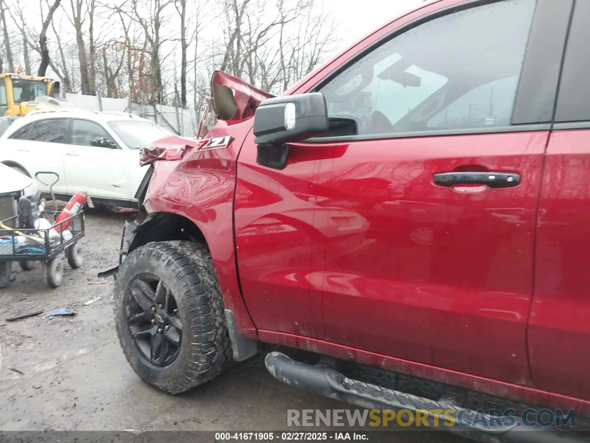 18 Photograph of a damaged car 3GCPYFEL0MG161771 CHEVROLET SILVERADO 1500 2021