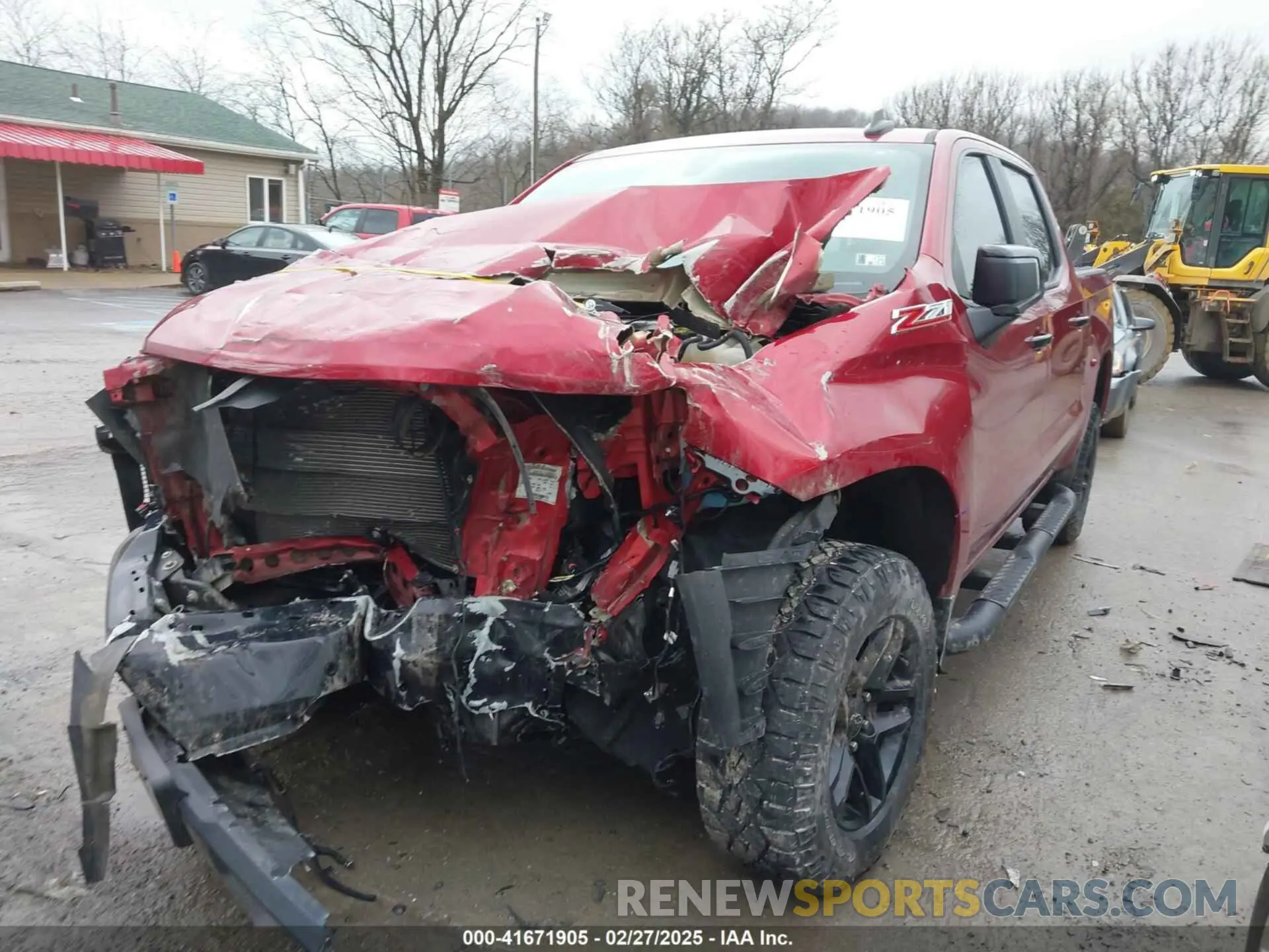 6 Photograph of a damaged car 3GCPYFEL0MG161771 CHEVROLET SILVERADO 1500 2021