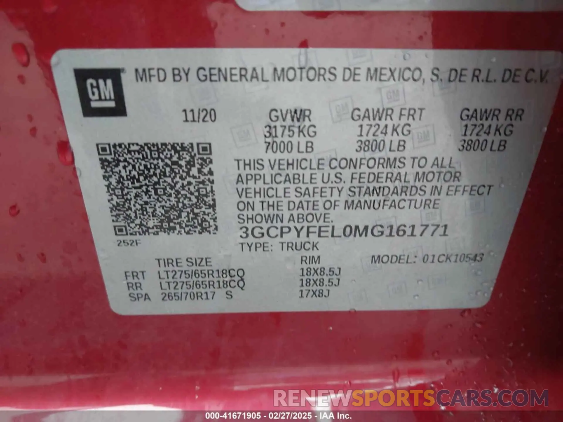 9 Photograph of a damaged car 3GCPYFEL0MG161771 CHEVROLET SILVERADO 1500 2021