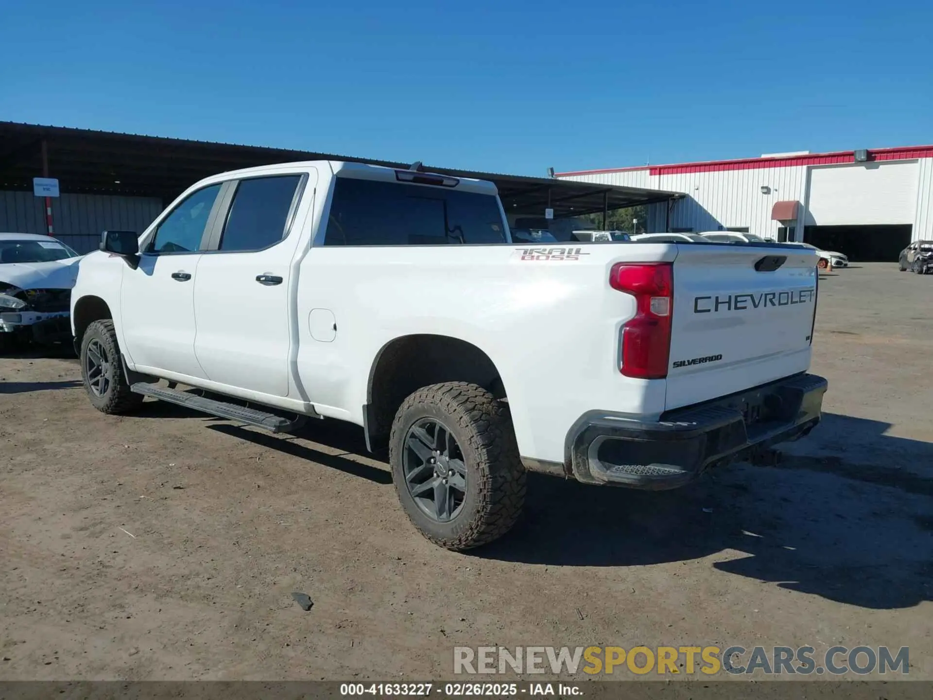3 Photograph of a damaged car 3GCPYFEL2MG137178 CHEVROLET SILVERADO 1500 2021