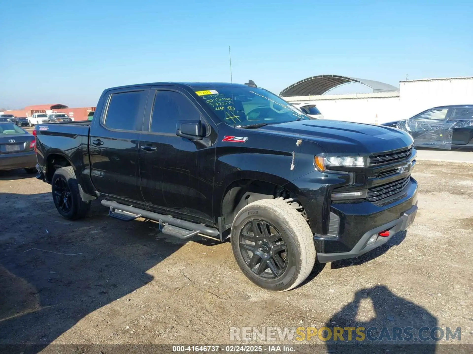 1 Photograph of a damaged car 3GCPYFEL2MG372535 CHEVROLET SILVERADO 1500 2021