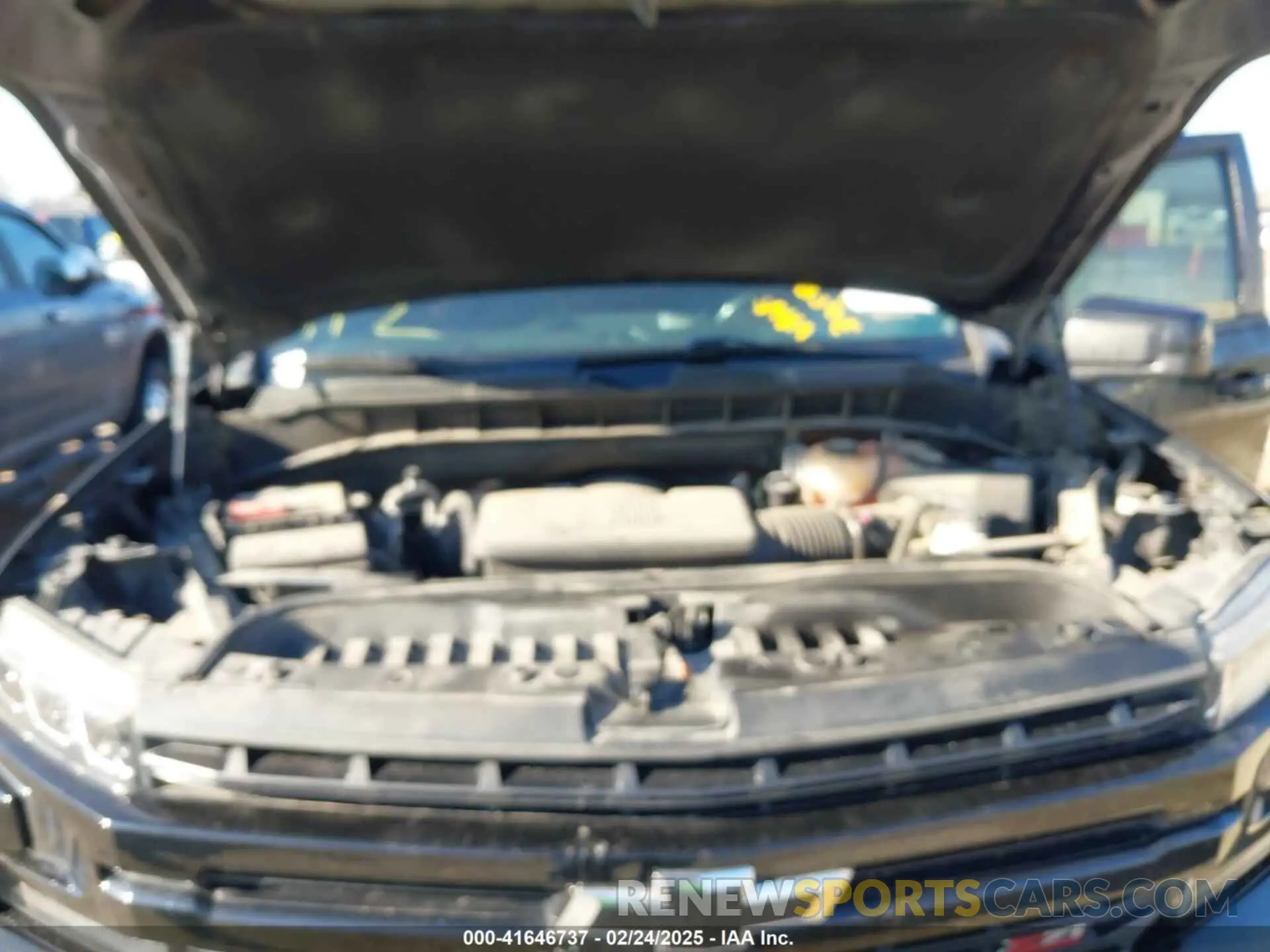 10 Photograph of a damaged car 3GCPYFEL2MG372535 CHEVROLET SILVERADO 1500 2021