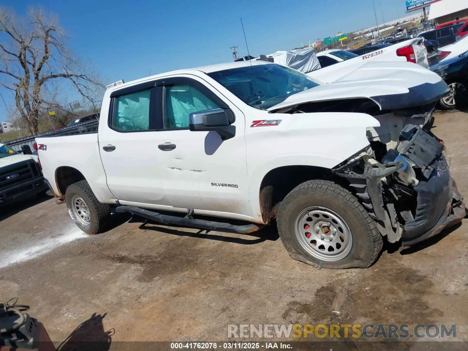 13 Фотография поврежденного автомобиля 3GCUYAEF0MG104602 CHEVROLET SILVERADO 1500 2021