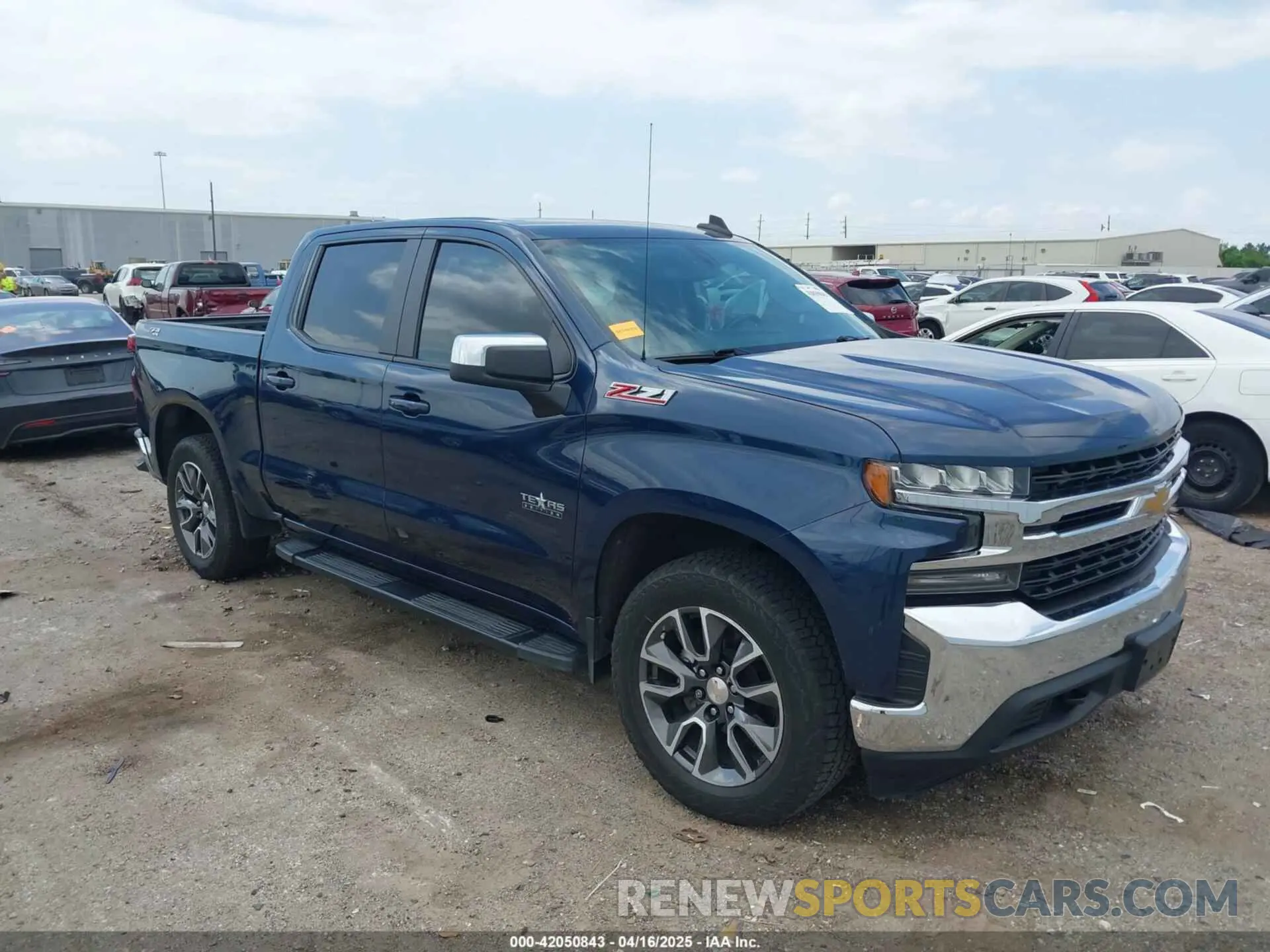 1 Photograph of a damaged car 3GCUYDED2MG439697 CHEVROLET SILVERADO 1500 2021