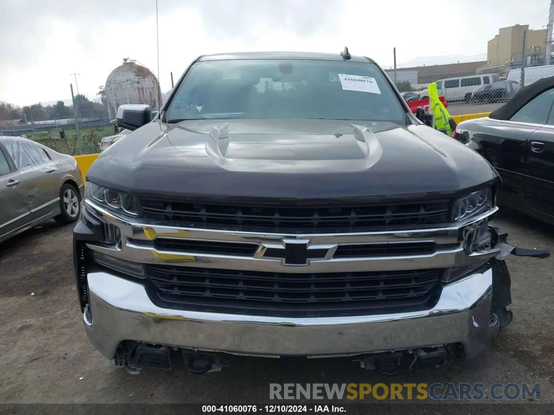 12 Photograph of a damaged car 3GCUYDED2MG481707 CHEVROLET SILVERADO 1500 2021
