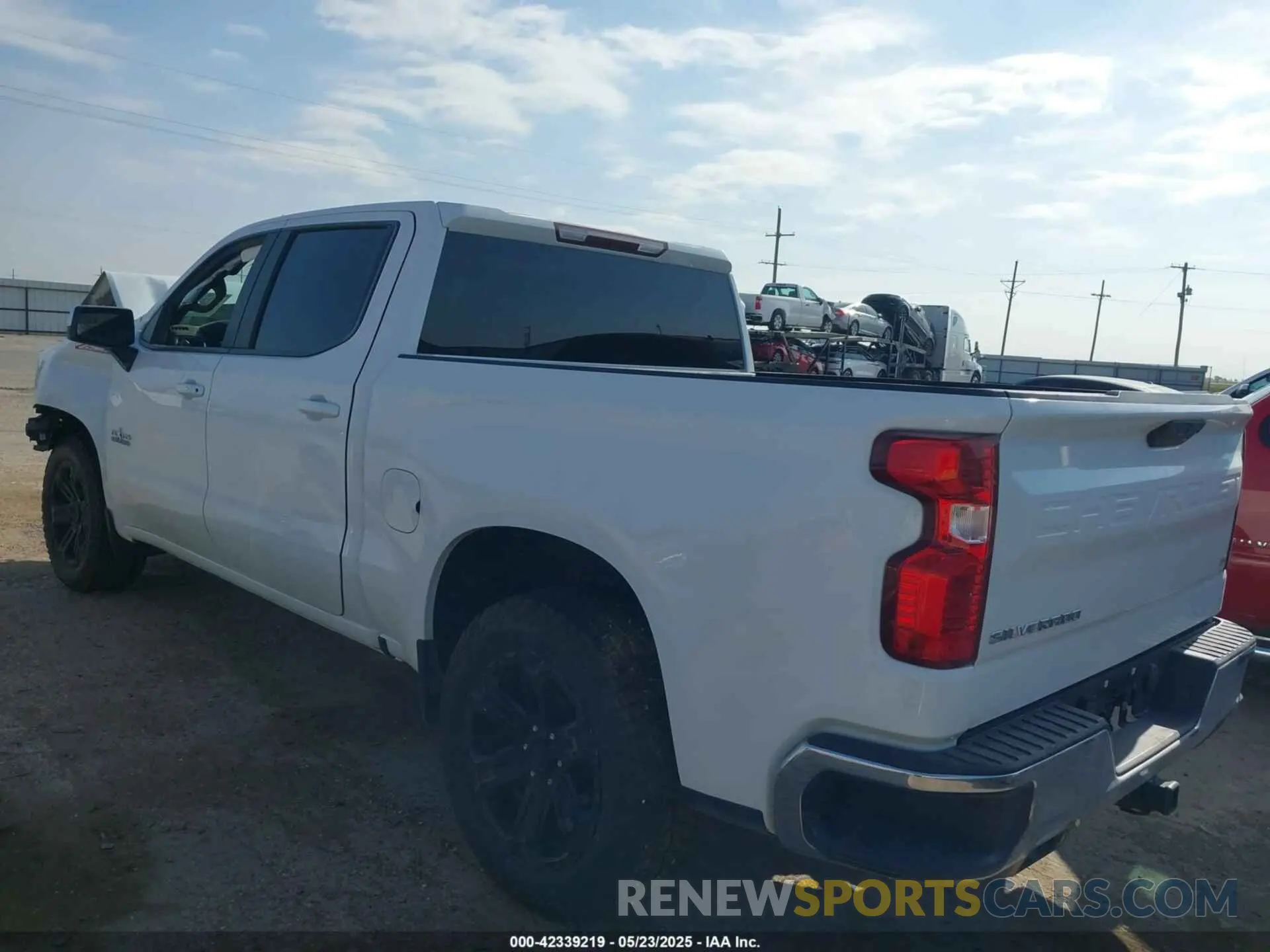 3 Photograph of a damaged car 3GCUYDED3MG419698 CHEVROLET SILVERADO 1500 2021