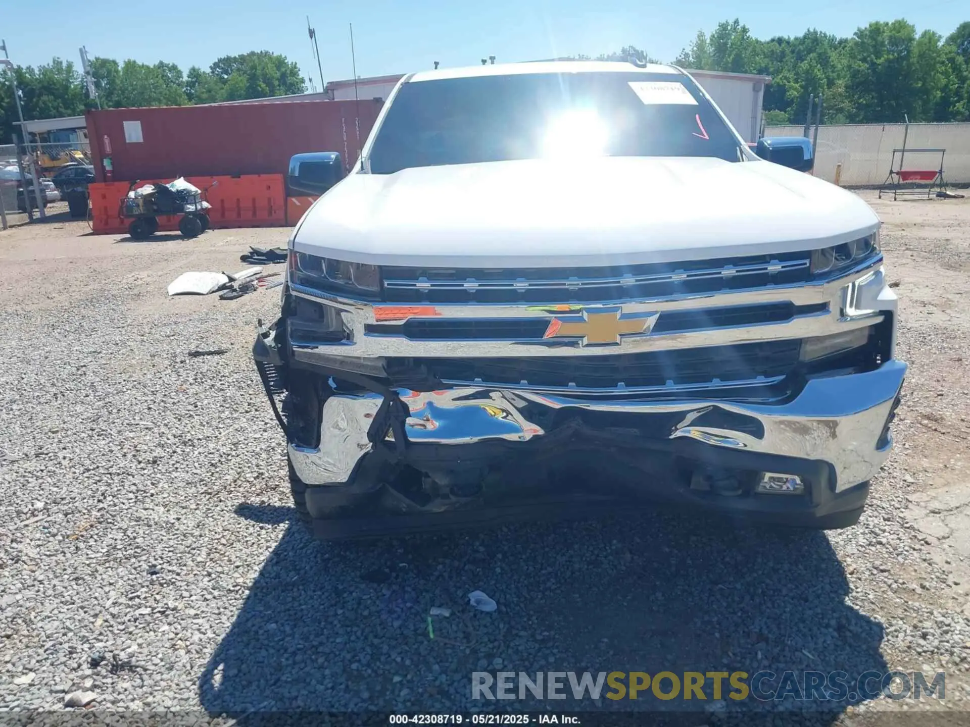 6 Фотография поврежденного автомобиля 3GCUYDED8MG250682 CHEVROLET SILVERADO 1500 2021