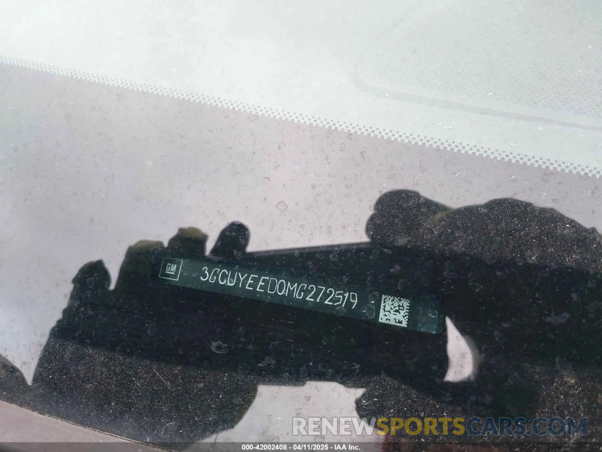 17 Photograph of a damaged car 3GCUYEED0MG272519 CHEVROLET SILVERADO 1500 2021