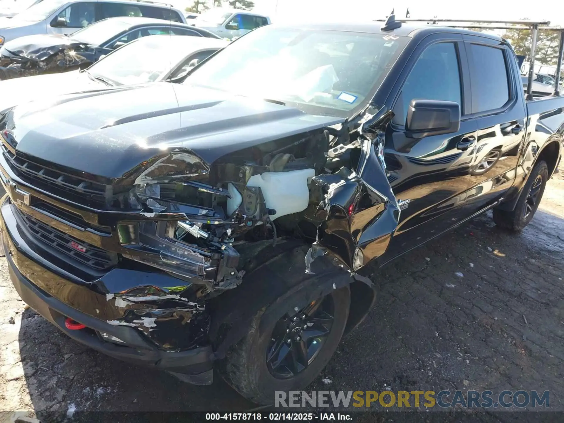 6 Фотография поврежденного автомобиля 3GCUYEED0MG336607 CHEVROLET SILVERADO 1500 2021