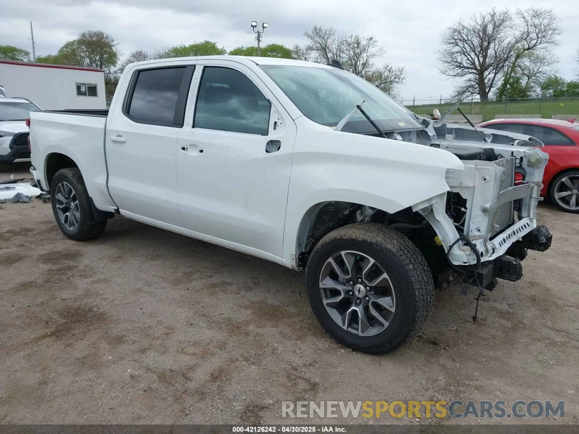 1 Фотография поврежденного автомобиля 3GCUYEEDXMG229600 CHEVROLET SILVERADO 1500 2021