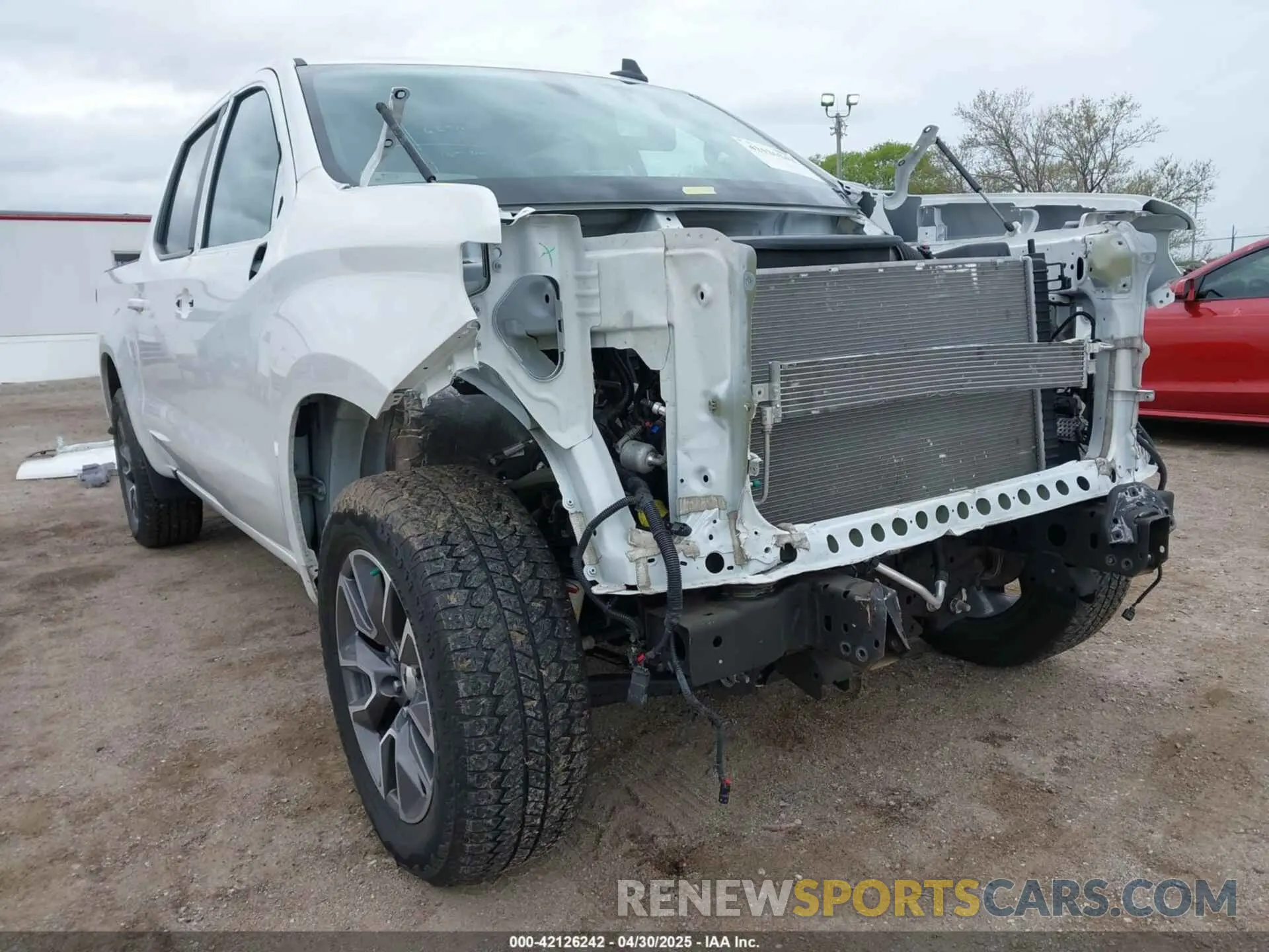 6 Фотография поврежденного автомобиля 3GCUYEEDXMG229600 CHEVROLET SILVERADO 1500 2021