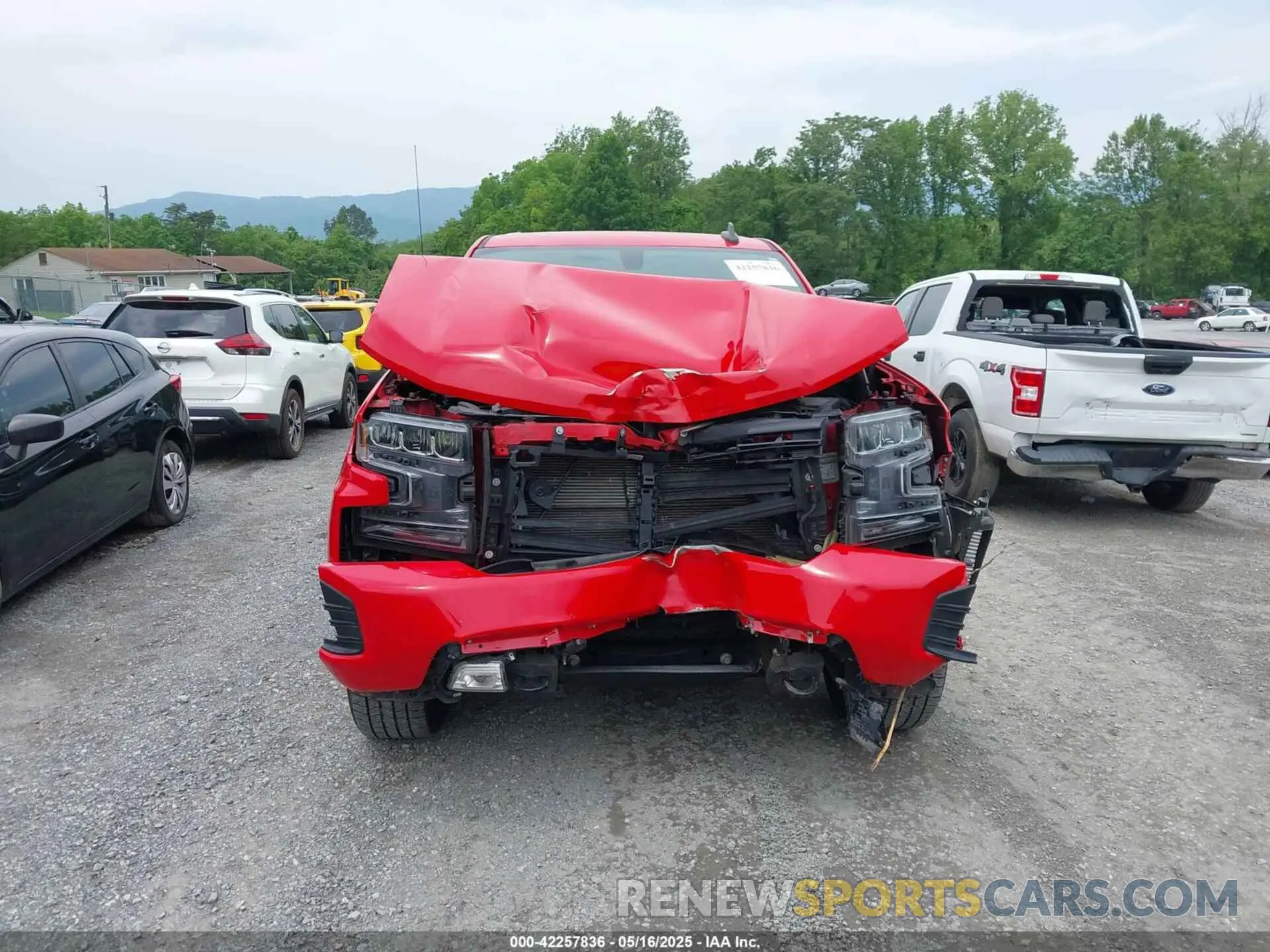 13 Фотография поврежденного автомобиля 3GCUYEEDXMG230939 CHEVROLET SILVERADO 1500 2021