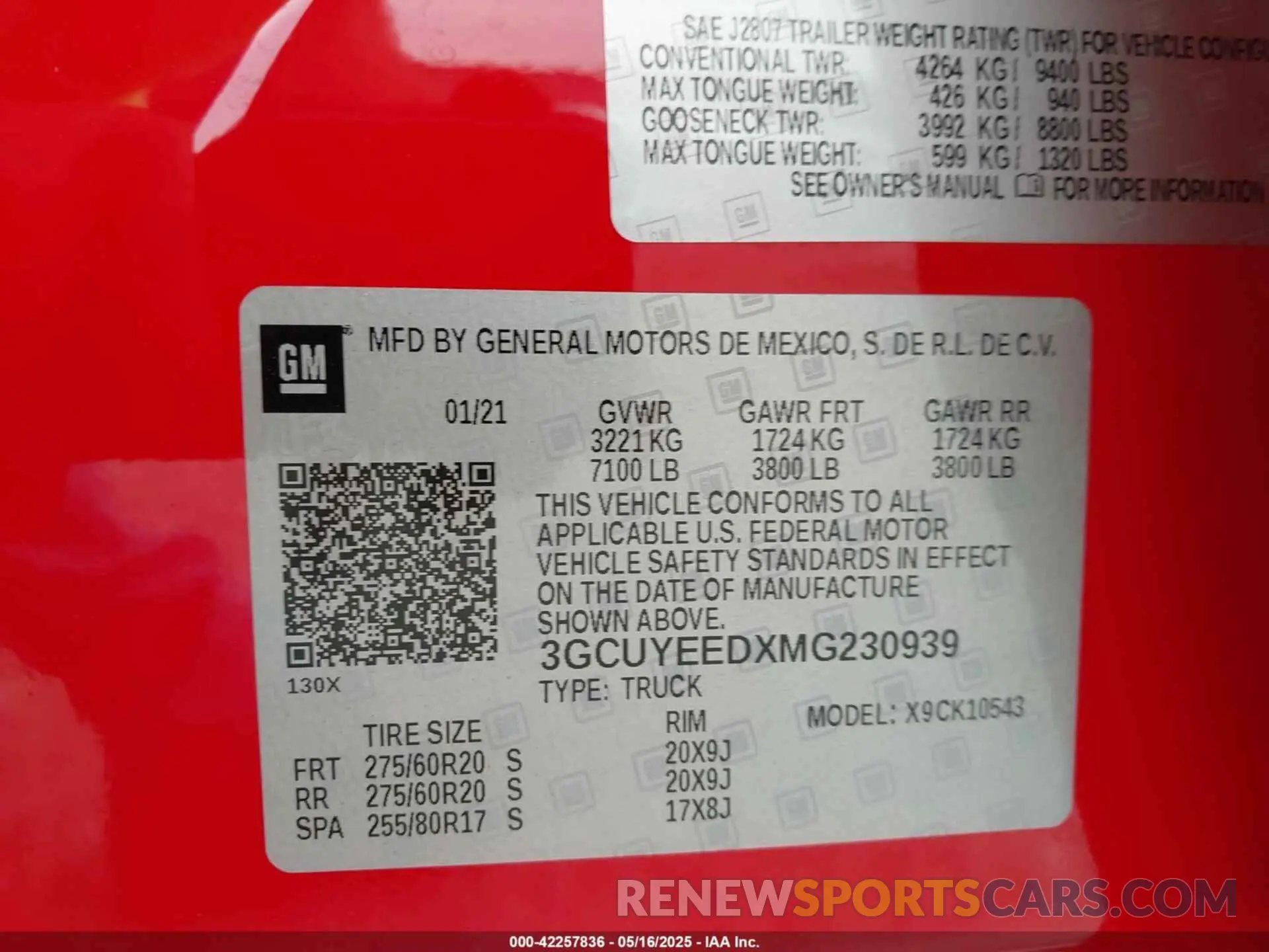 9 Фотография поврежденного автомобиля 3GCUYEEDXMG230939 CHEVROLET SILVERADO 1500 2021