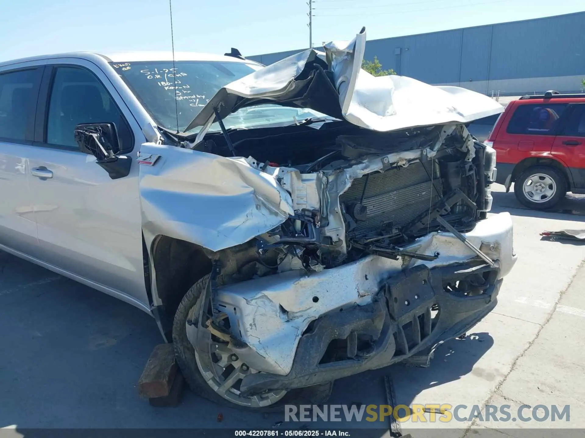 6 Photograph of a damaged car 3GCUYEET4MG138815 CHEVROLET SILVERADO 1500 2021