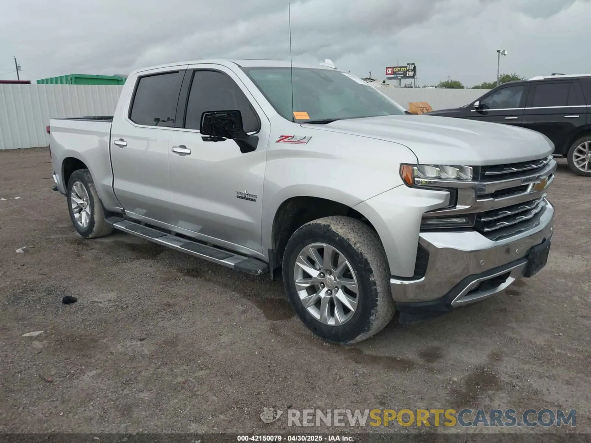 1 Photograph of a damaged car 3GCUYGED3MG187525 CHEVROLET SILVERADO 1500 2021