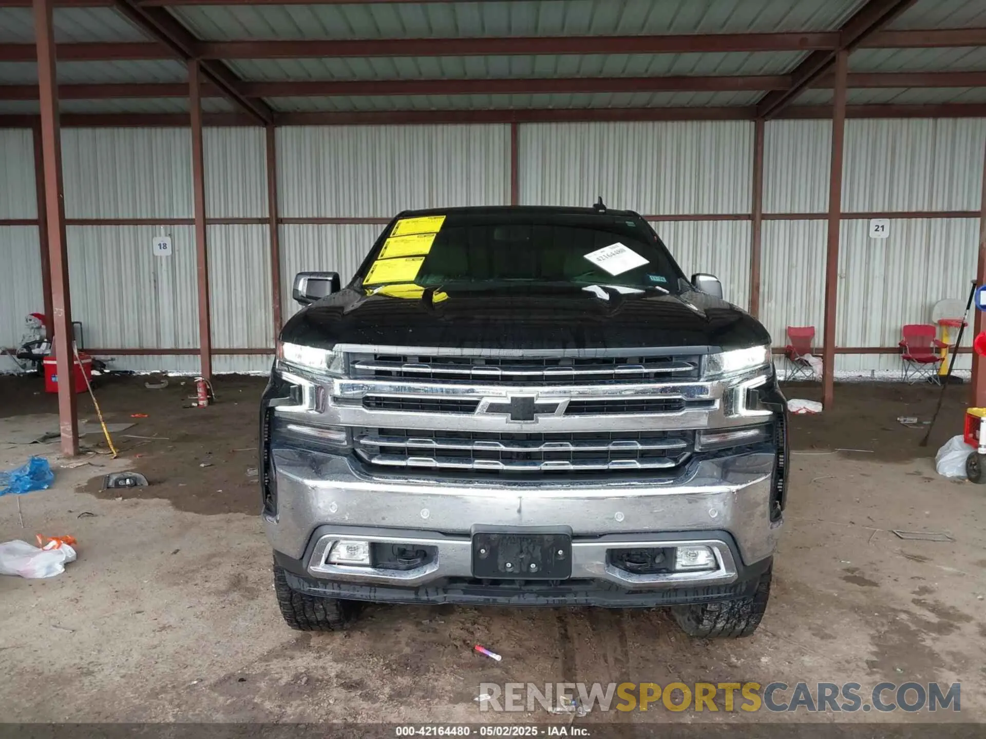 12 Фотография поврежденного автомобиля 3GCUYGET2MG143300 CHEVROLET SILVERADO 1500 2021