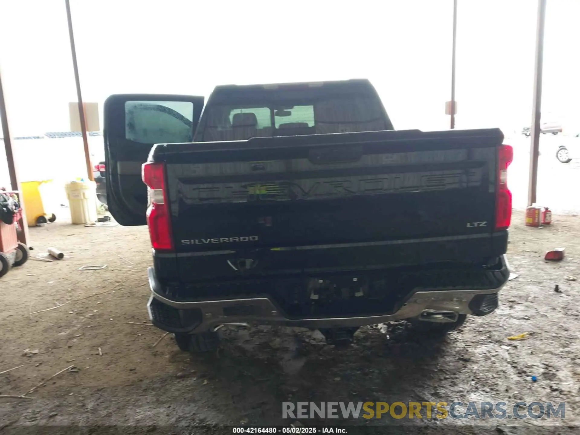 6 Фотография поврежденного автомобиля 3GCUYGET2MG143300 CHEVROLET SILVERADO 1500 2021