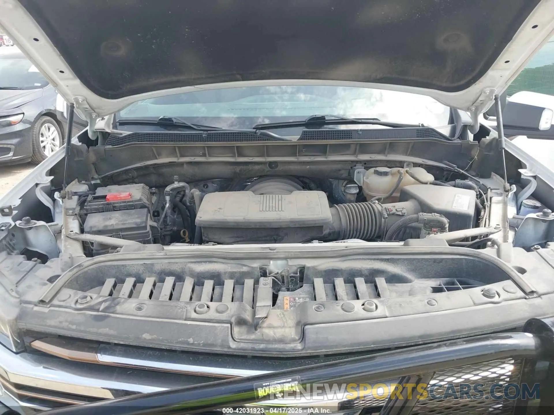 10 Фотография поврежденного автомобиля 3GCUYHELXMG220517 CHEVROLET SILVERADO 1500 2021